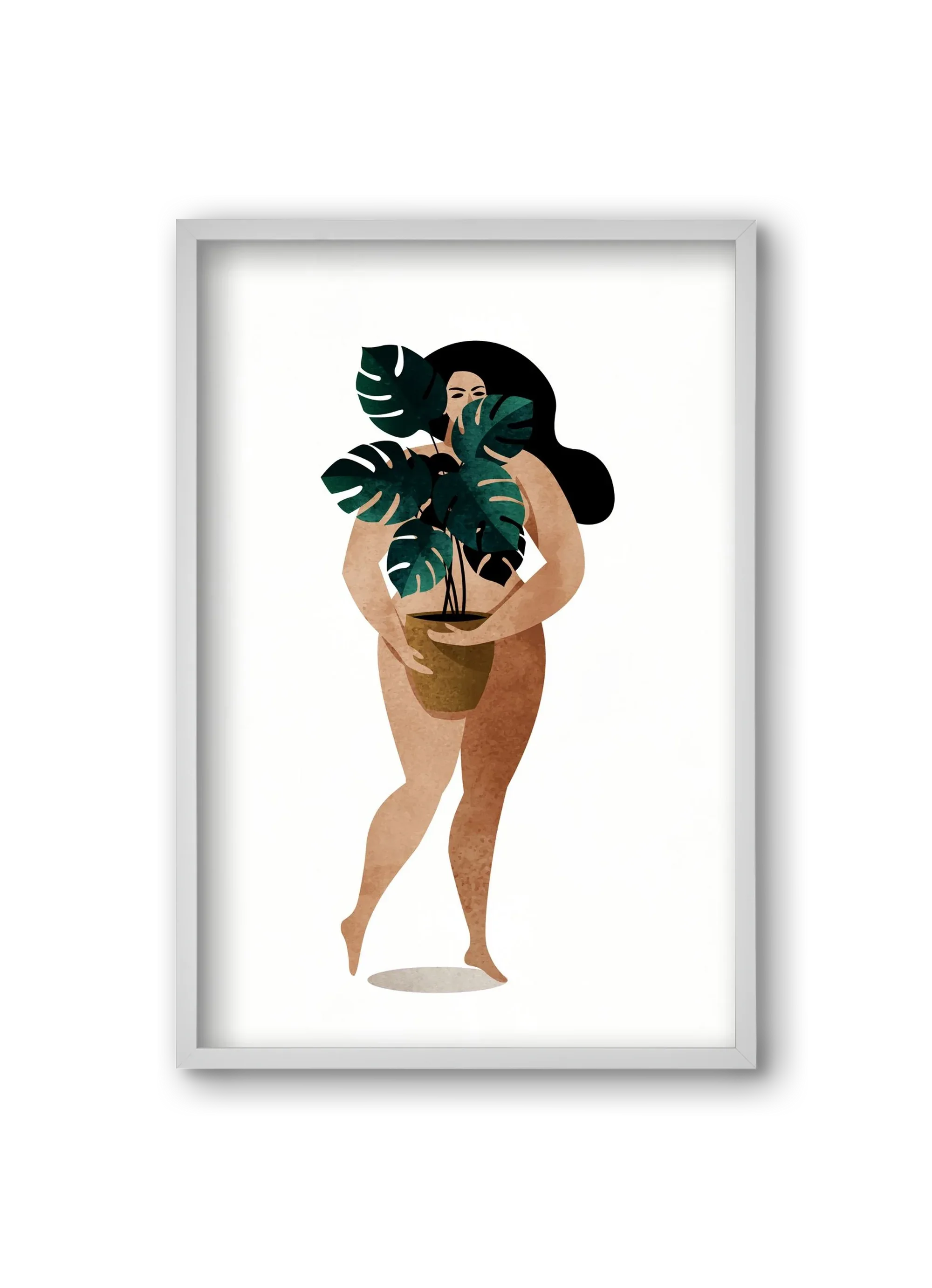 Nude With Plant - artbridge