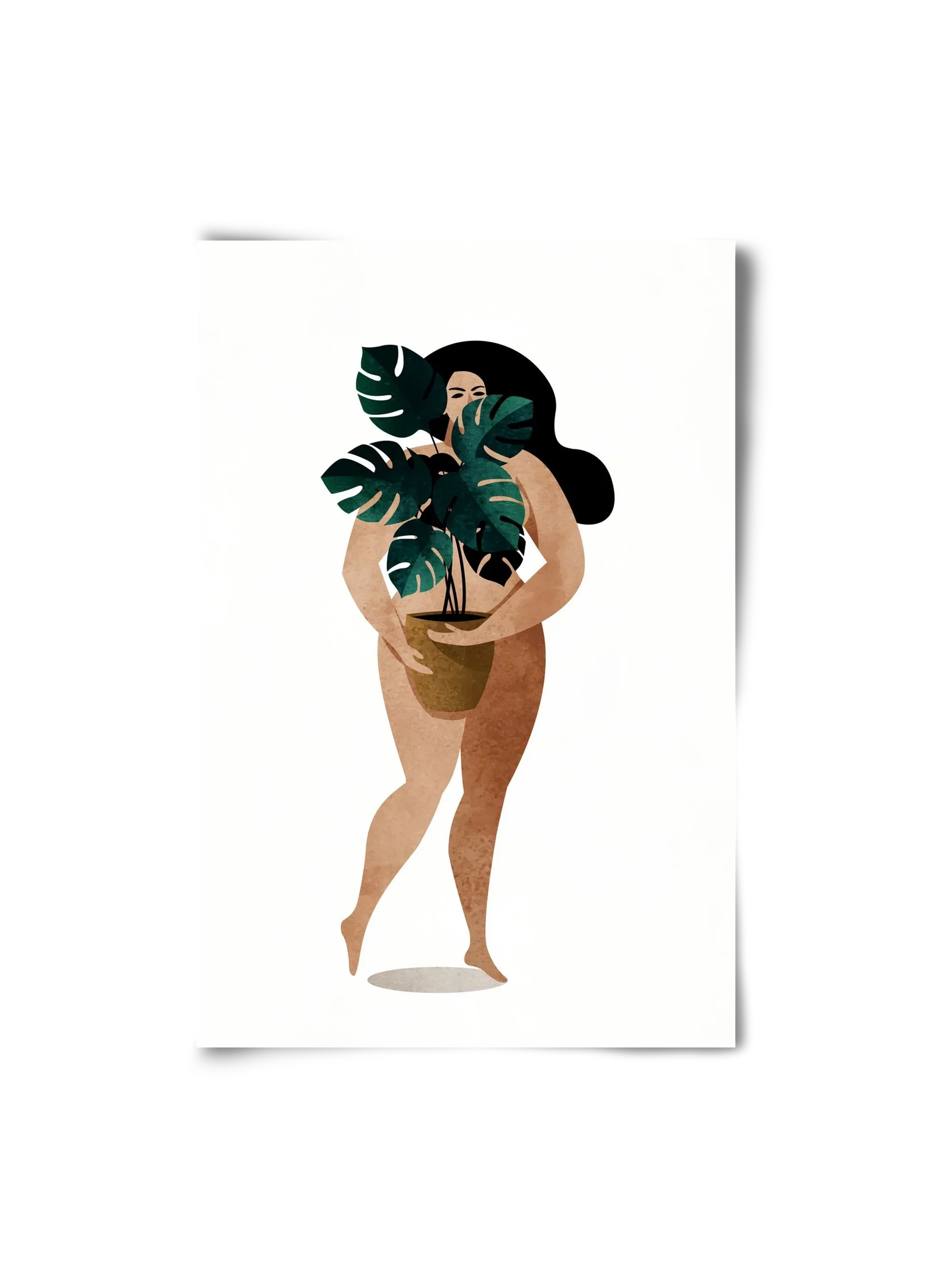Nude With Plant - artbridge
