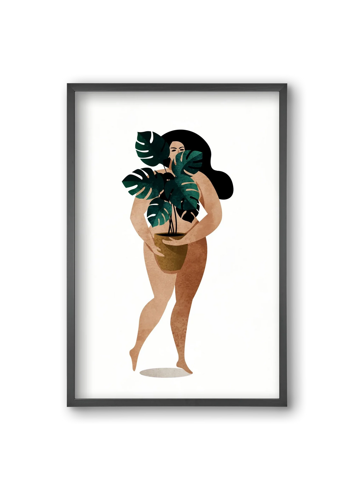 Nude With Plant - artbridge