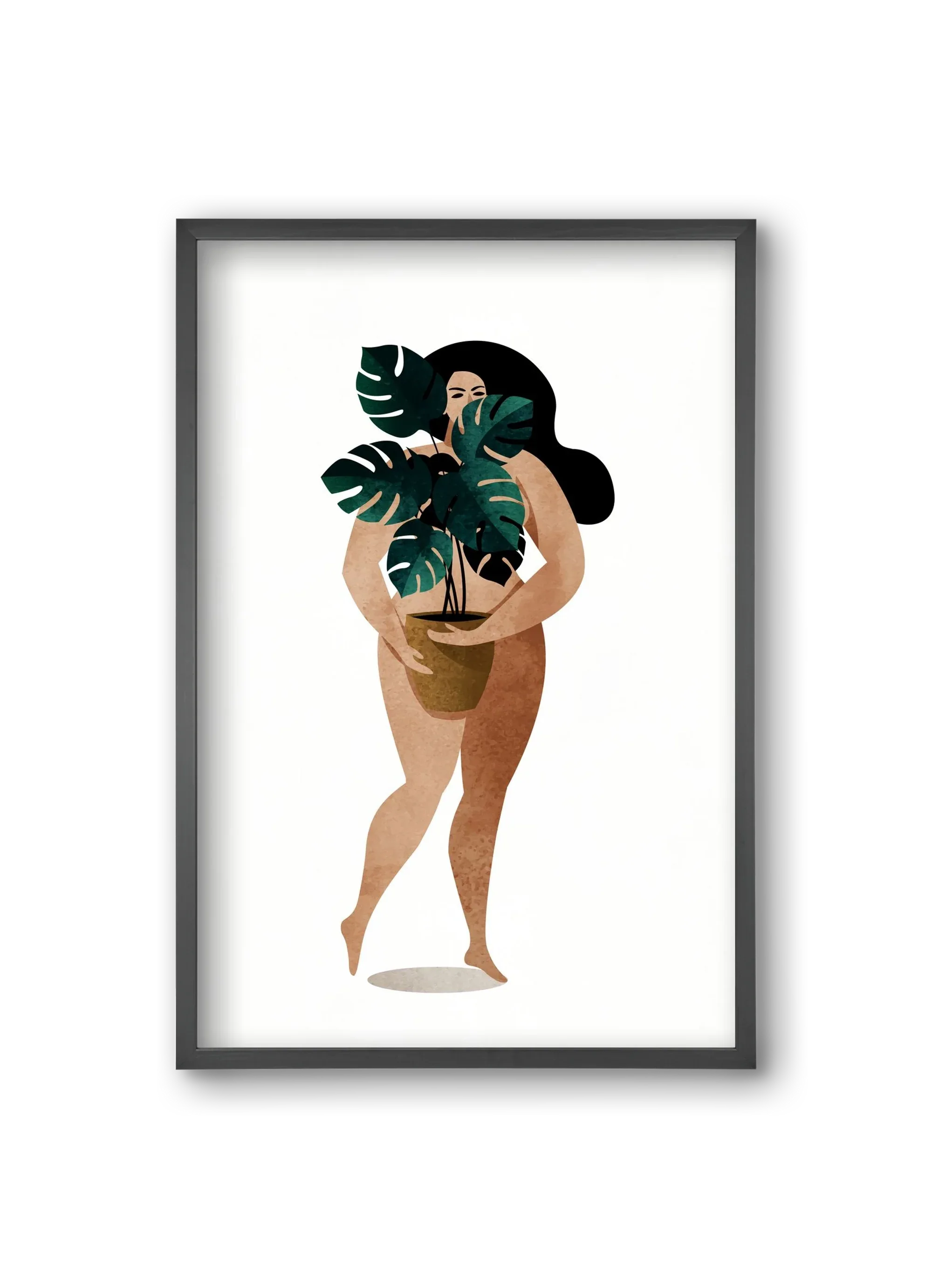 Nude With Plant - artbridge