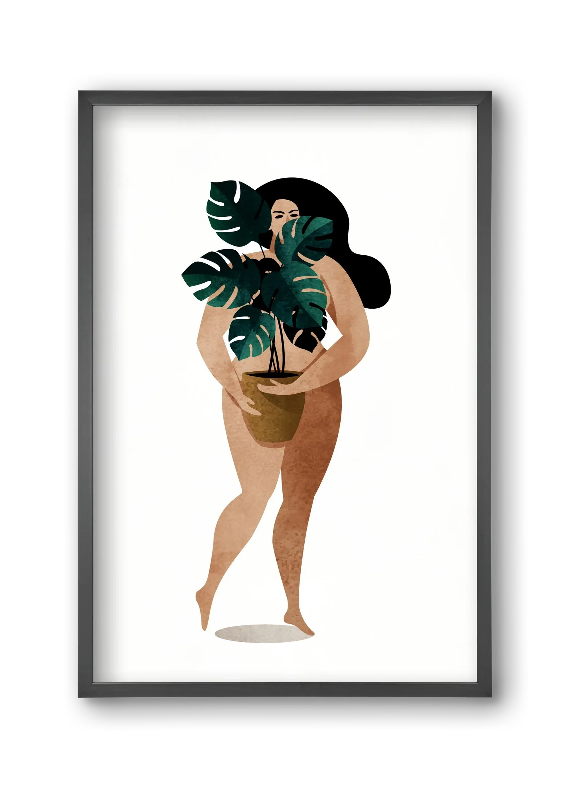 Nude With Plant - artbridge