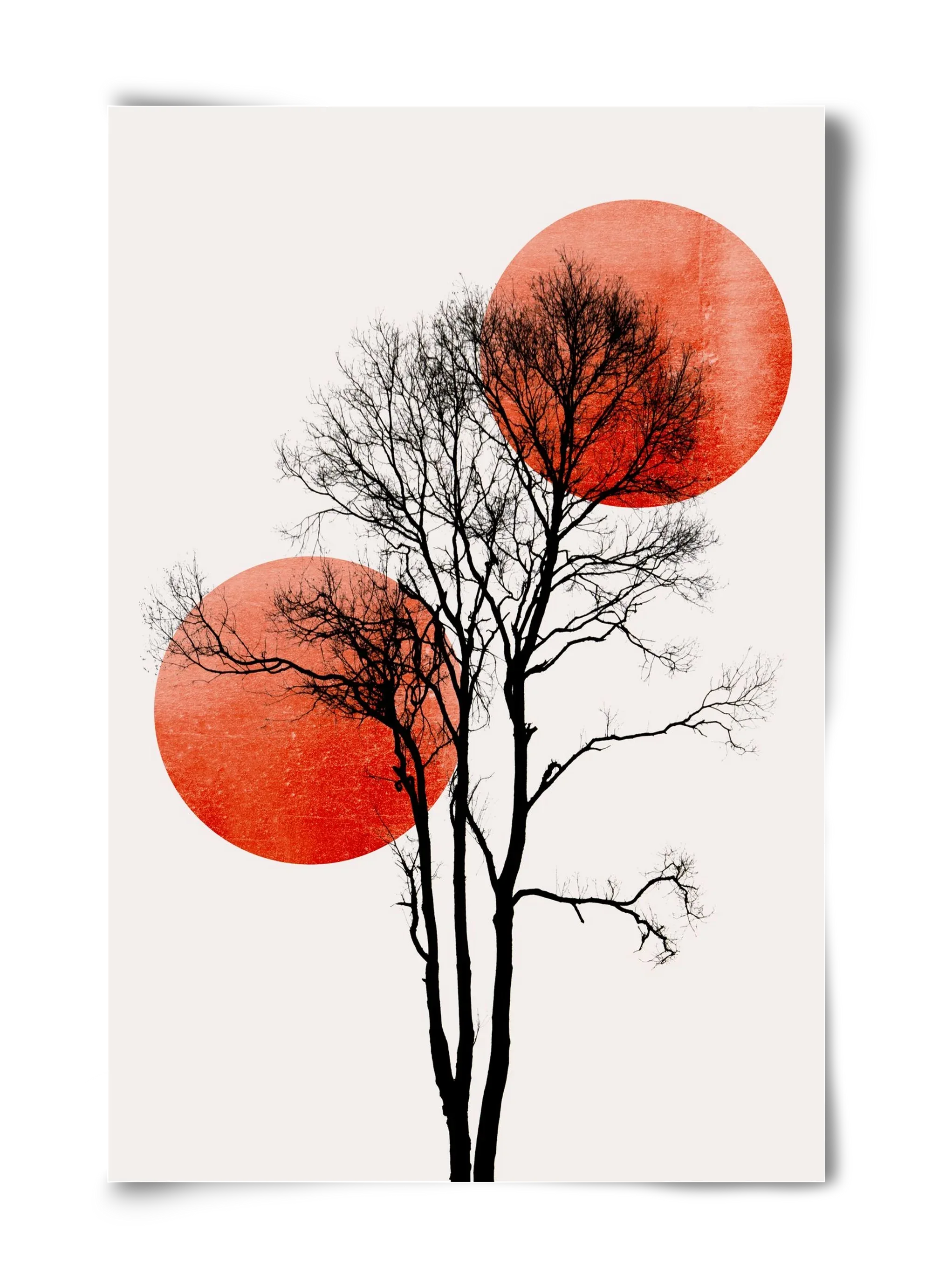 Sun and Moon hiding - artbridge