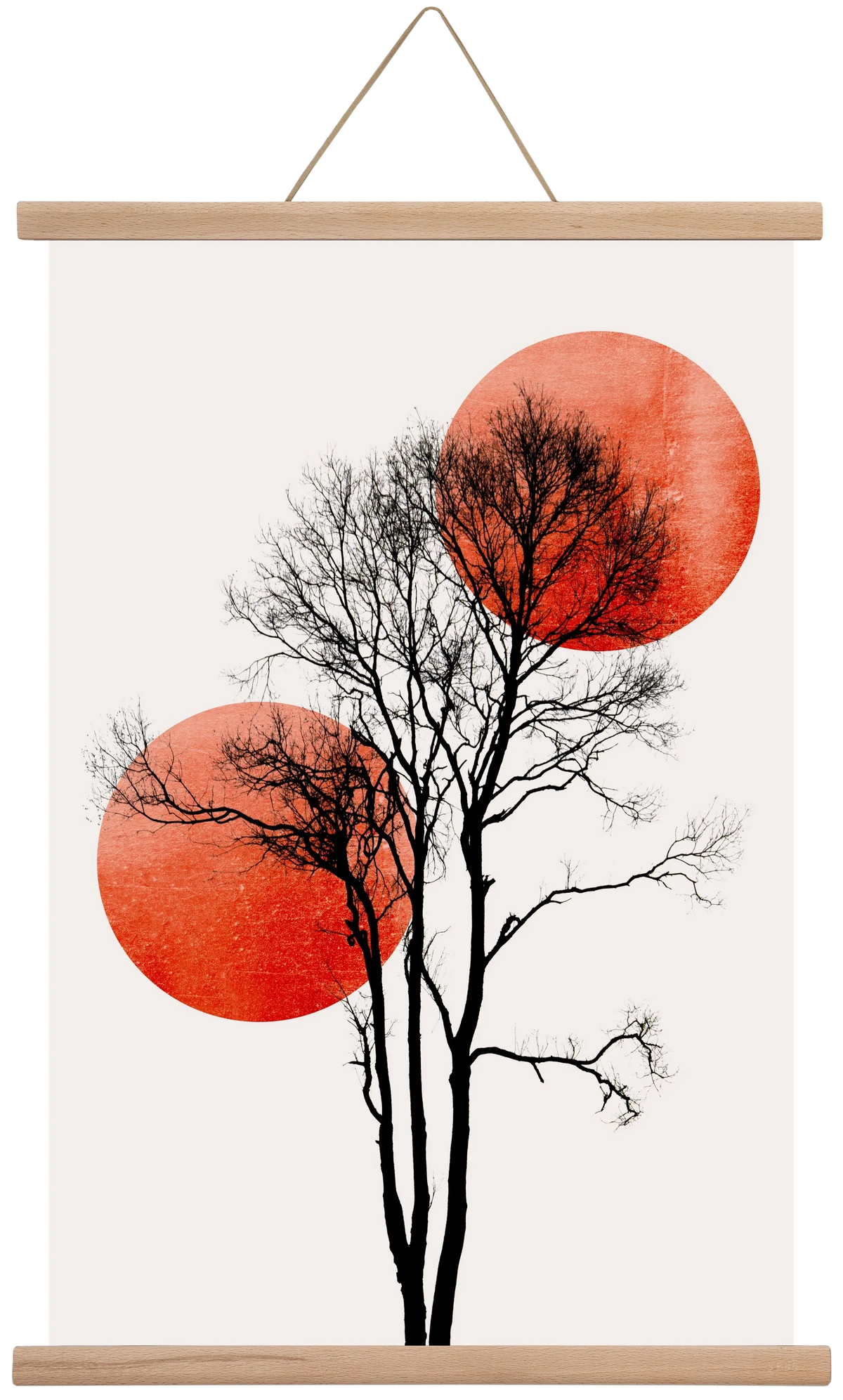 Sun and Moon hiding - artbridge