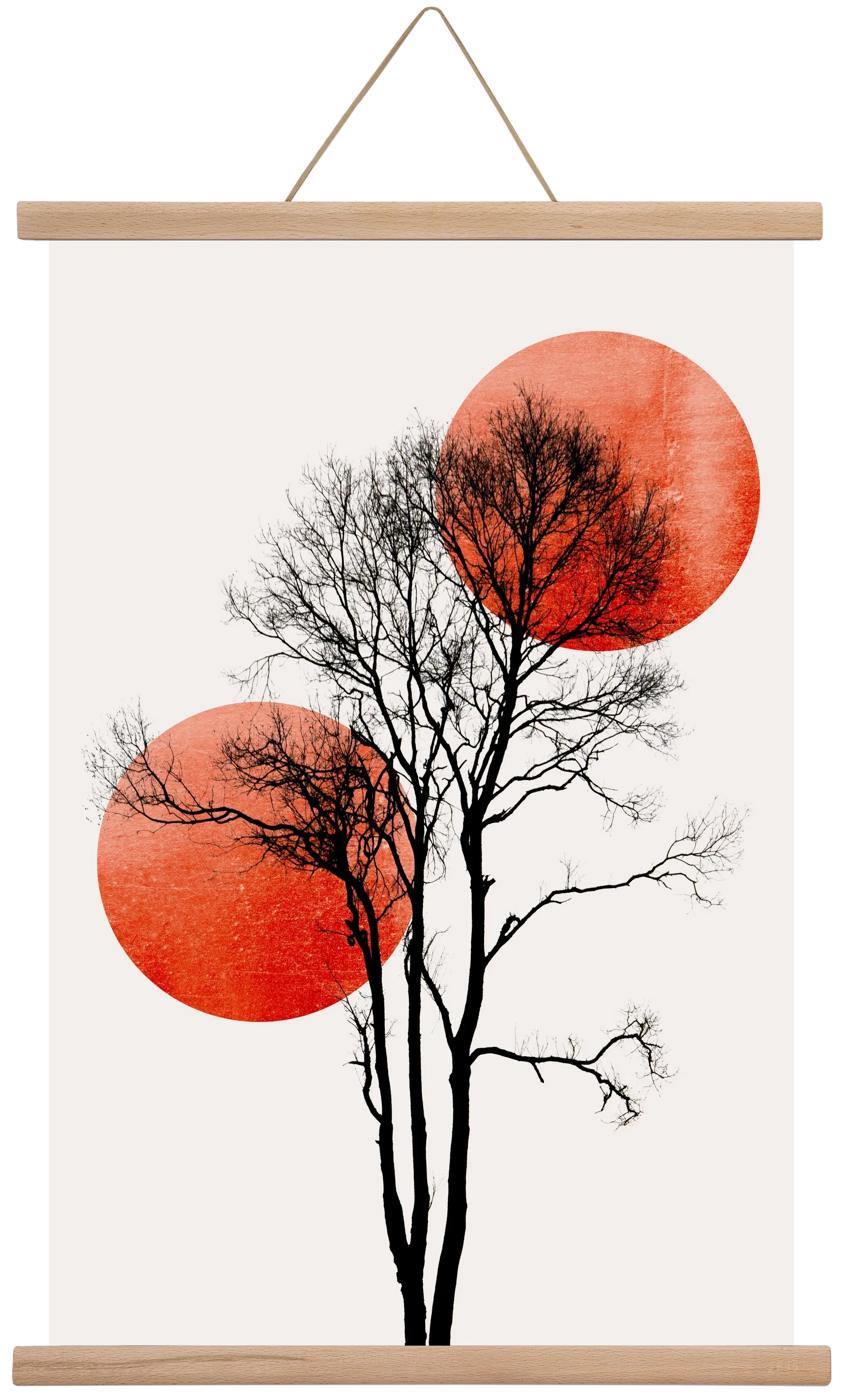 Sun and Moon hiding - artbridge