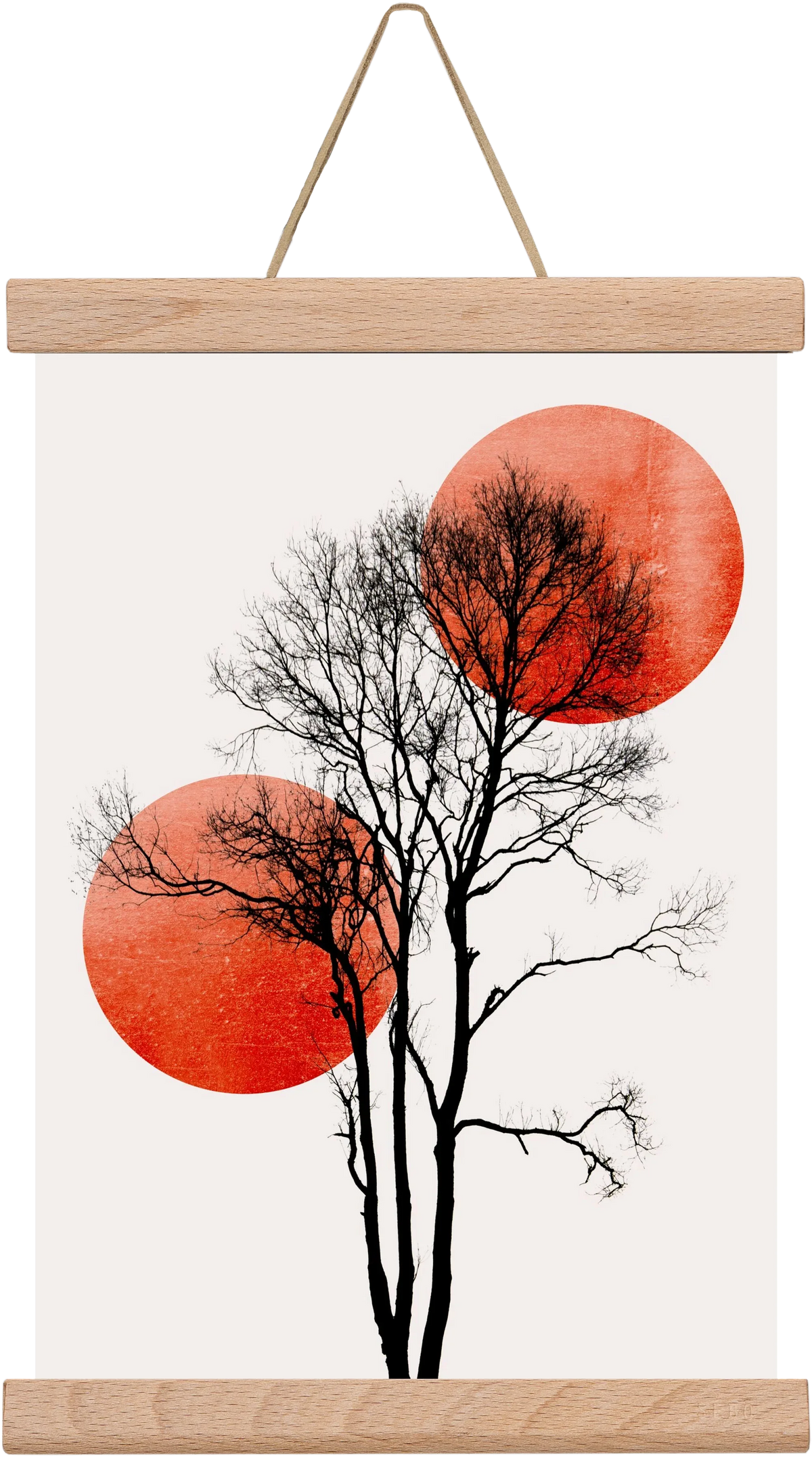 Sun and Moon hiding - artbridge