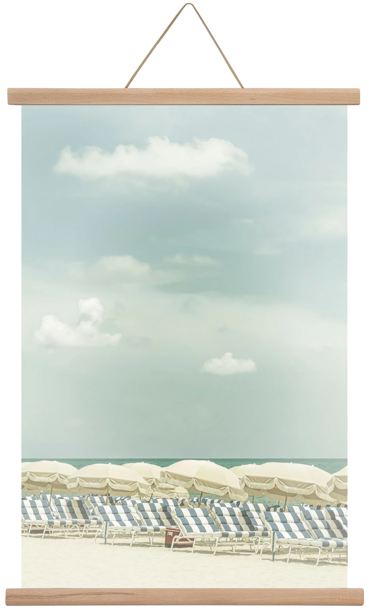Vintage beach scene - artbridge