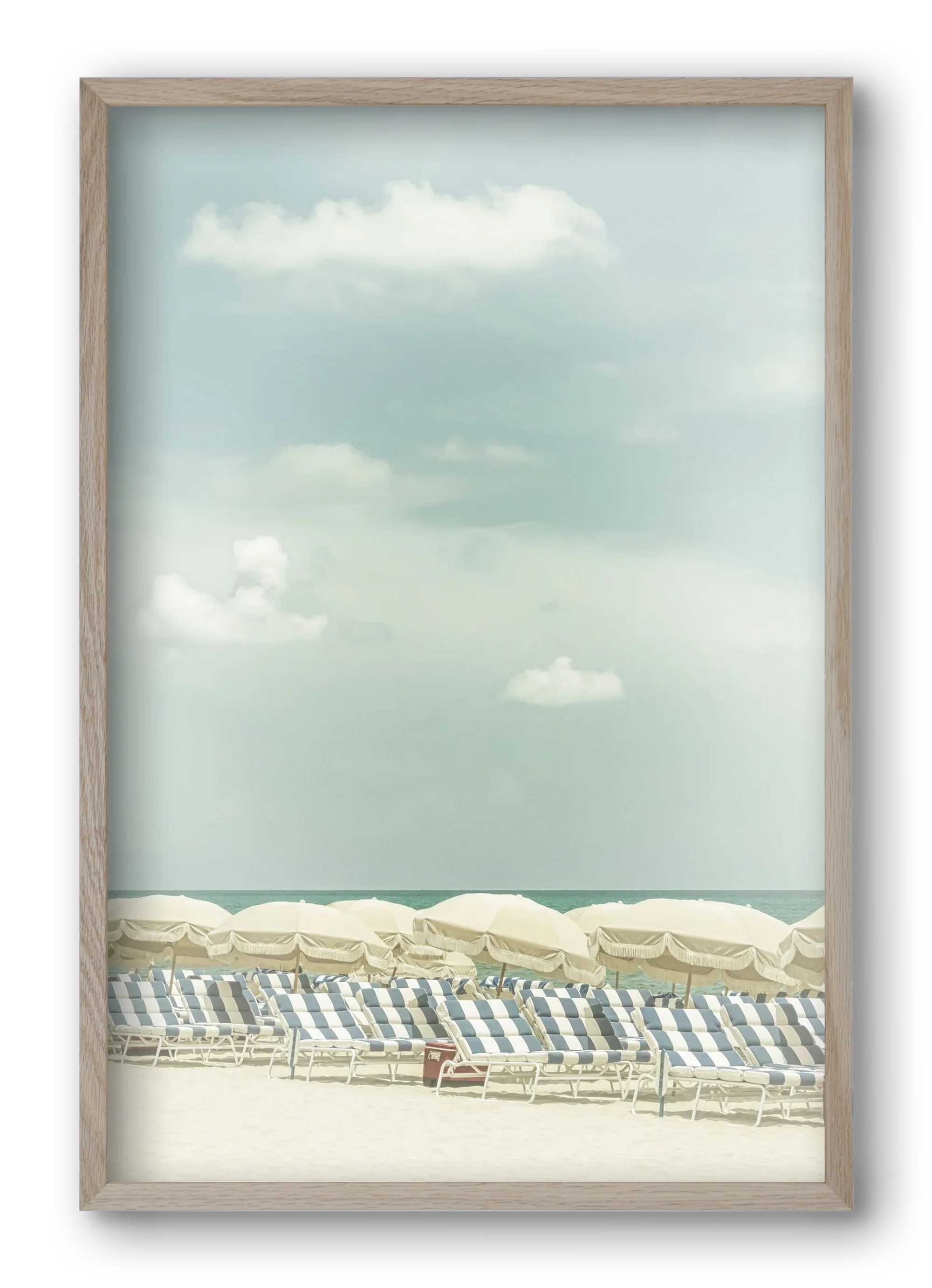 Vintage beach scene - artbridge