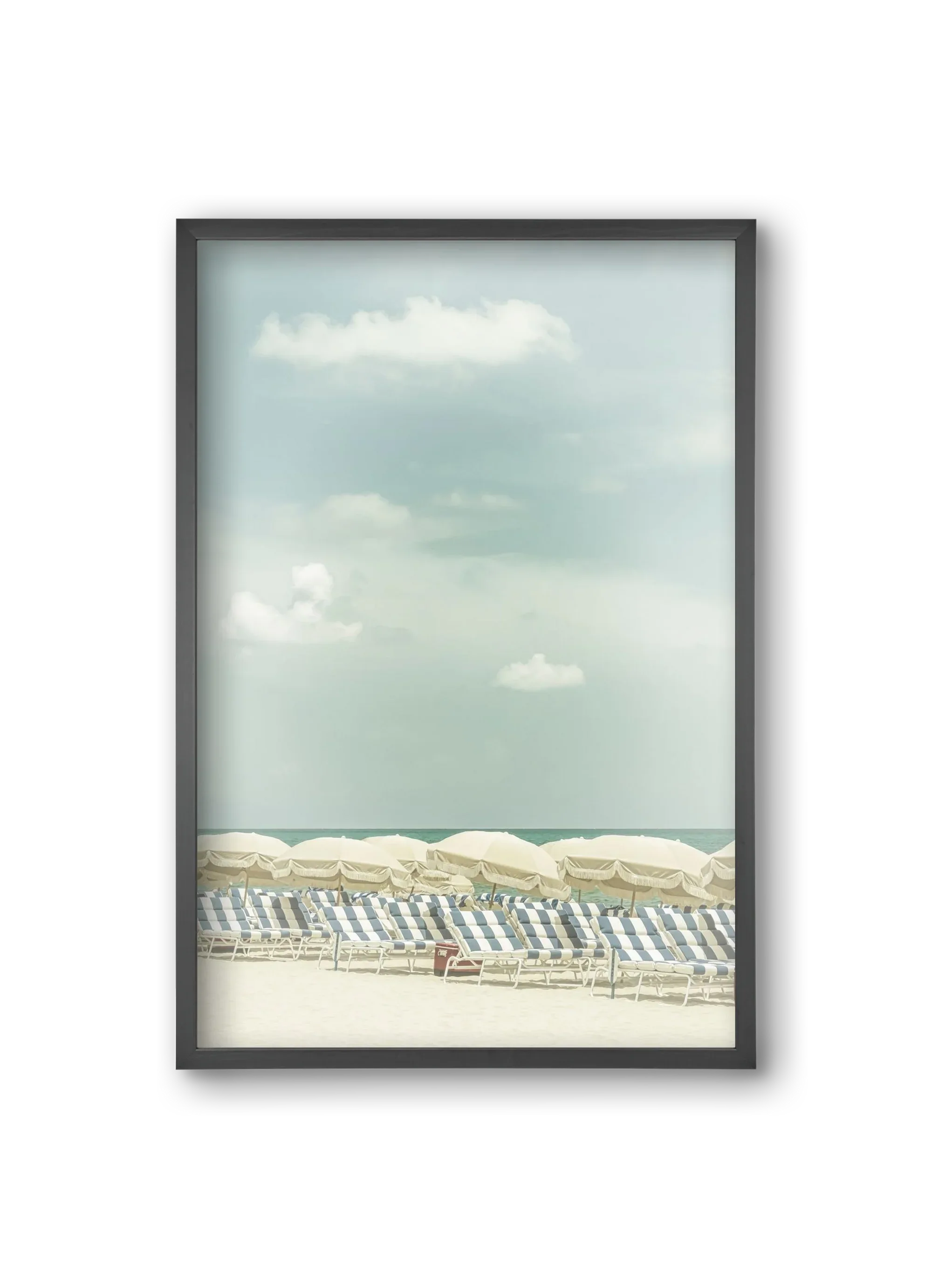 Vintage beach scene - artbridge