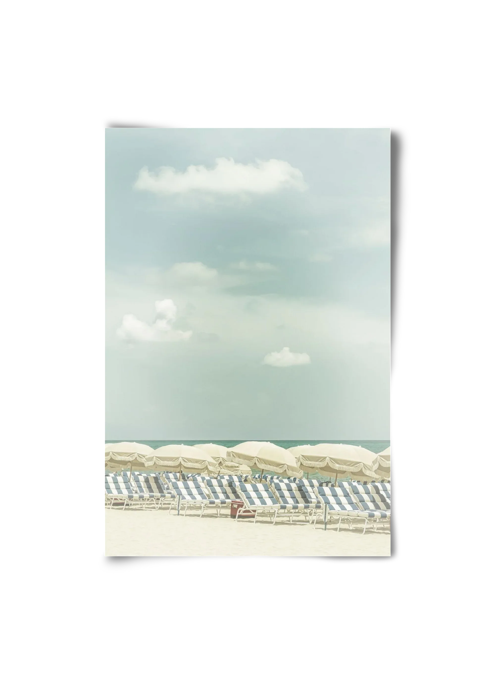 Vintage beach scene - artbridge