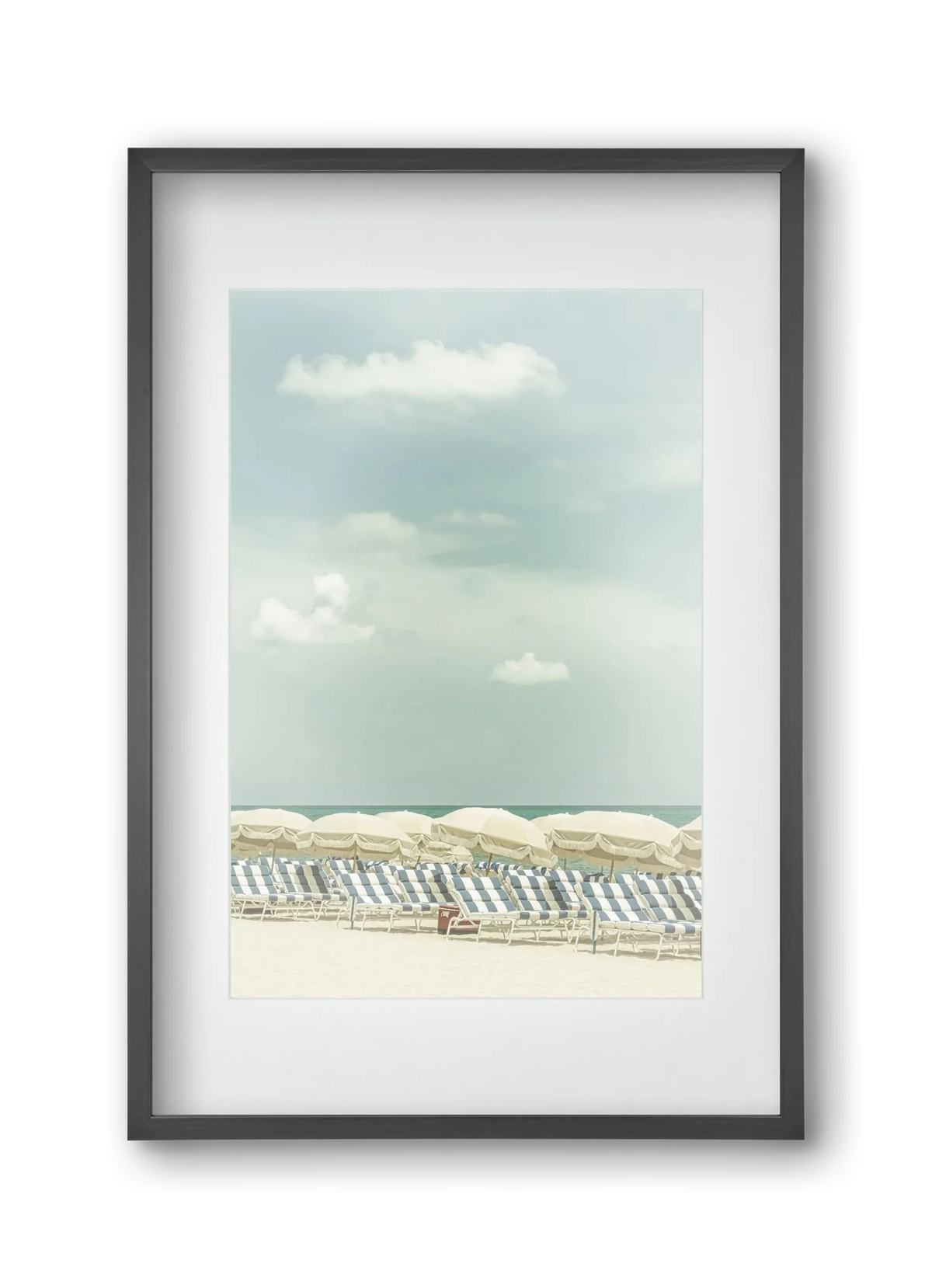 Vintage beach scene - artbridge