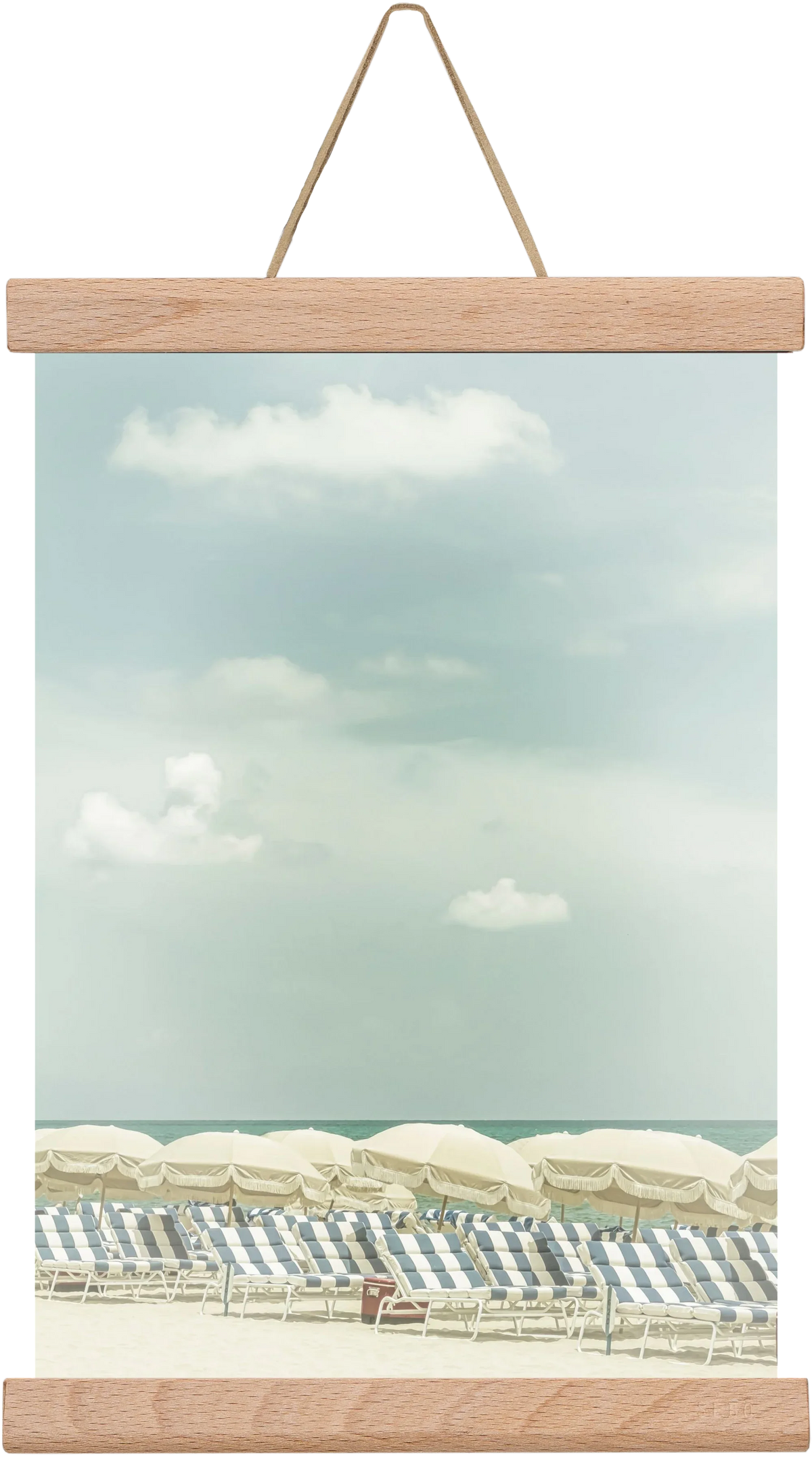Vintage beach scene - artbridge