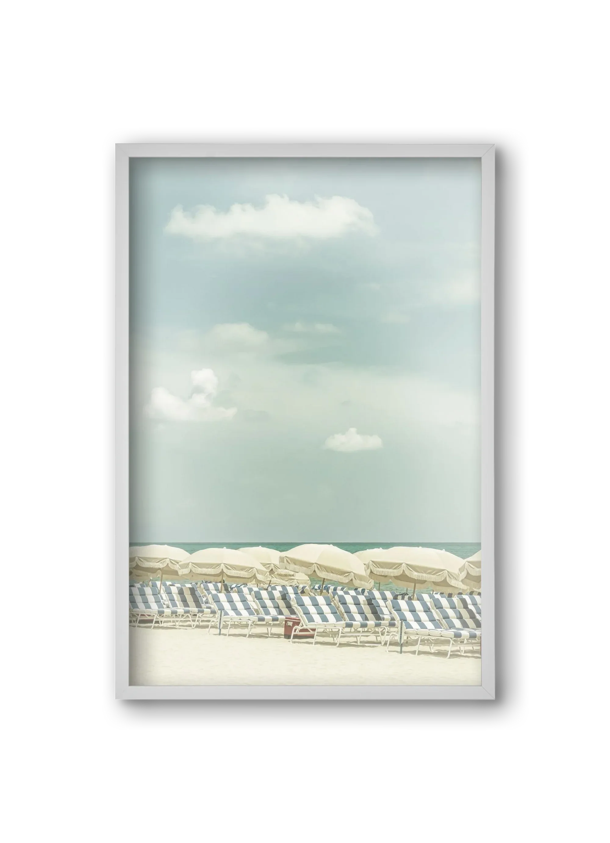 Vintage beach scene - artbridge