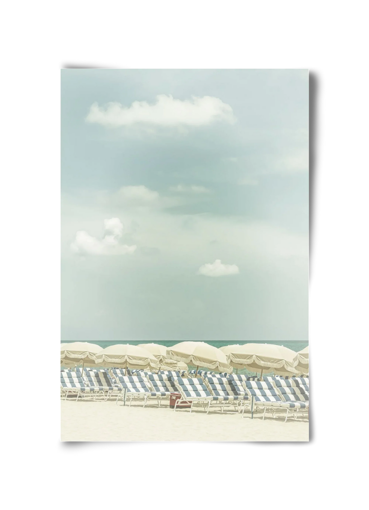 Vintage beach scene - artbridge