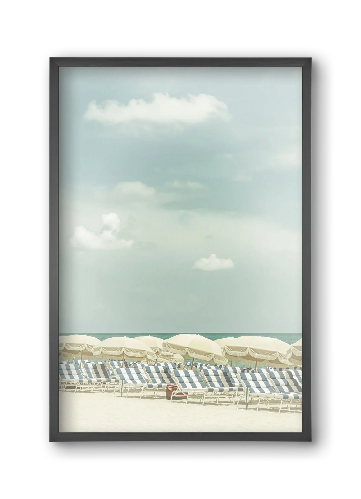 Vintage beach scene - artbridge