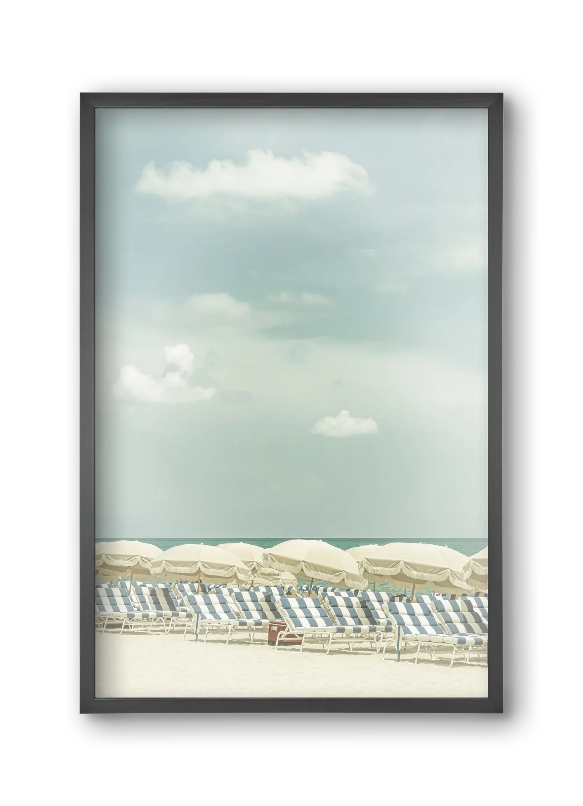 Vintage beach scene - artbridge