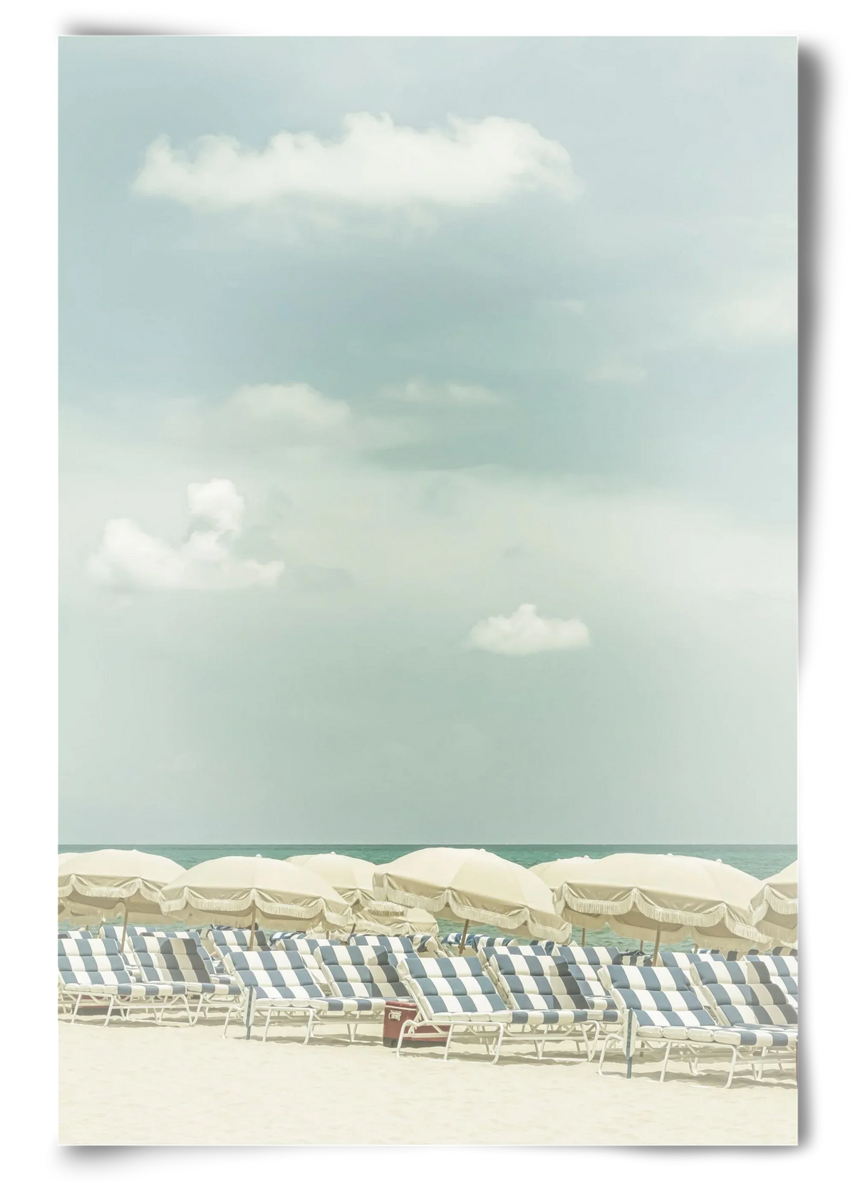 Vintage beach scene - artbridge