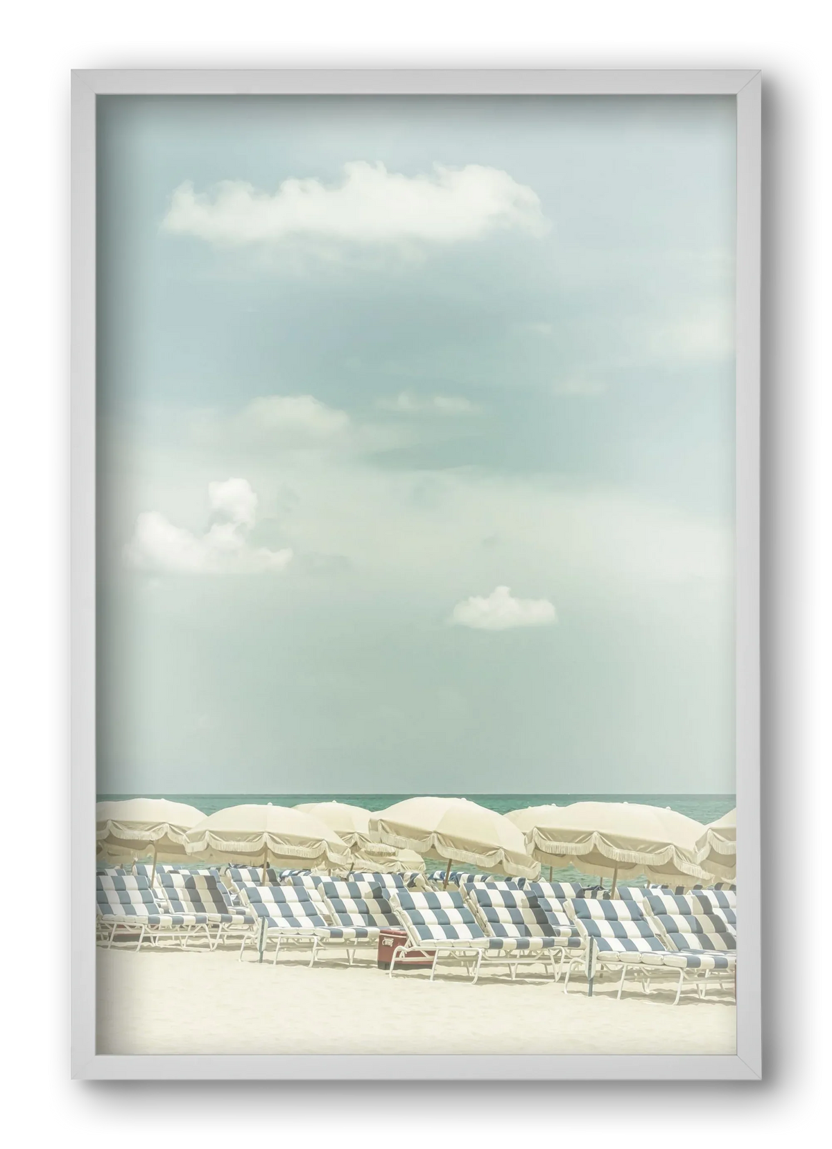 Vintage beach scene - artbridge