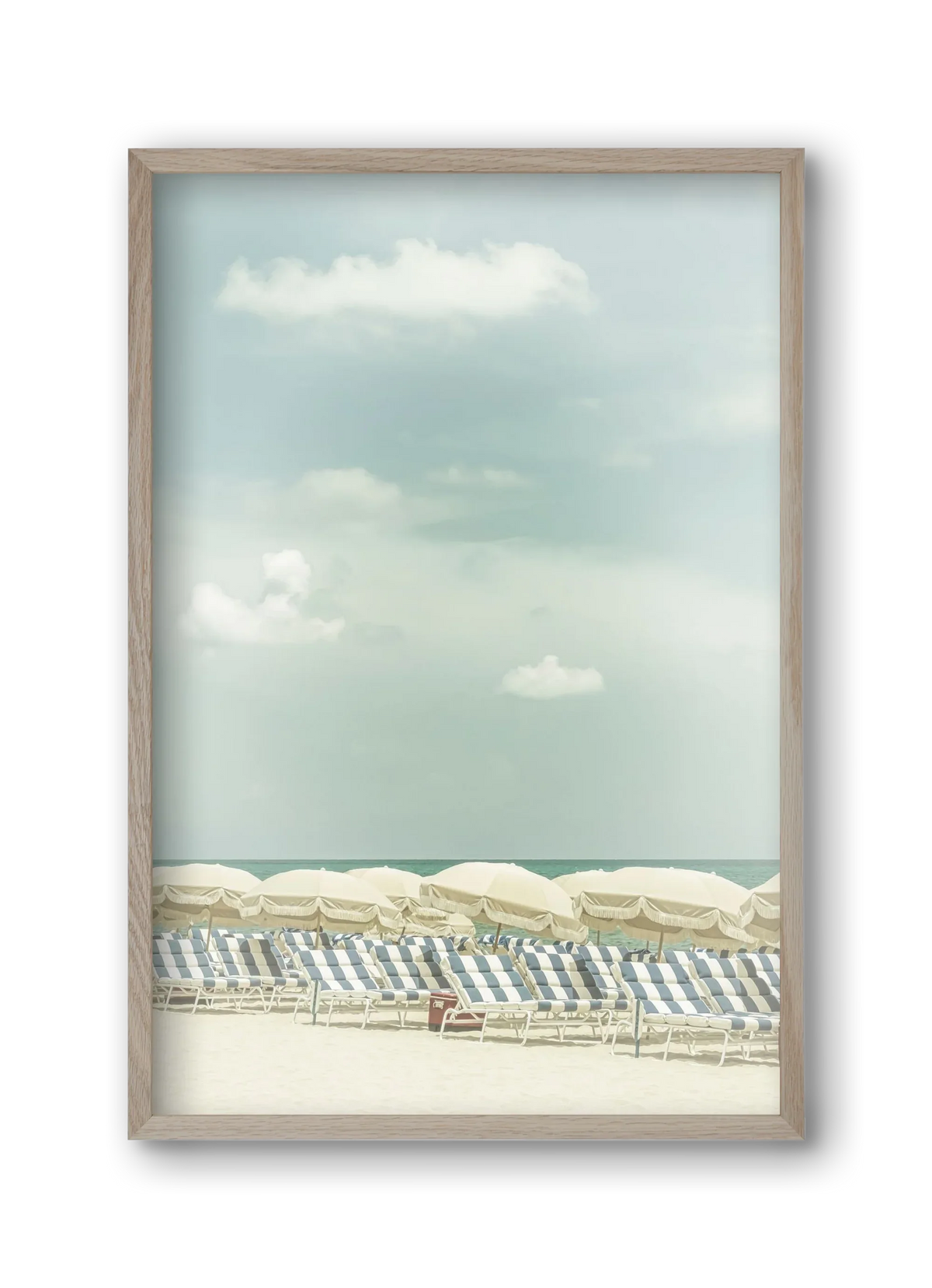 Vintage beach scene - artbridge