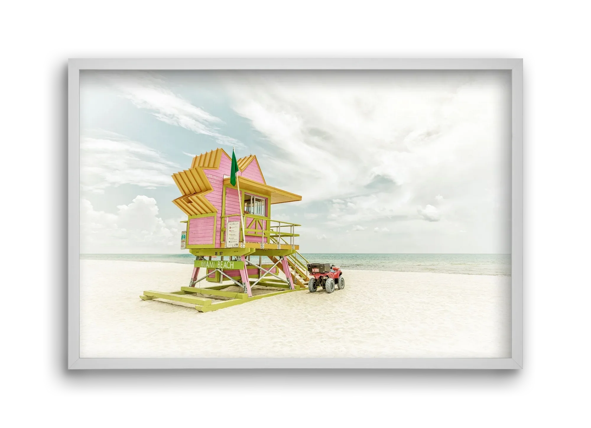 Vintage MIAMI BEACH Florida Flair - artbridge