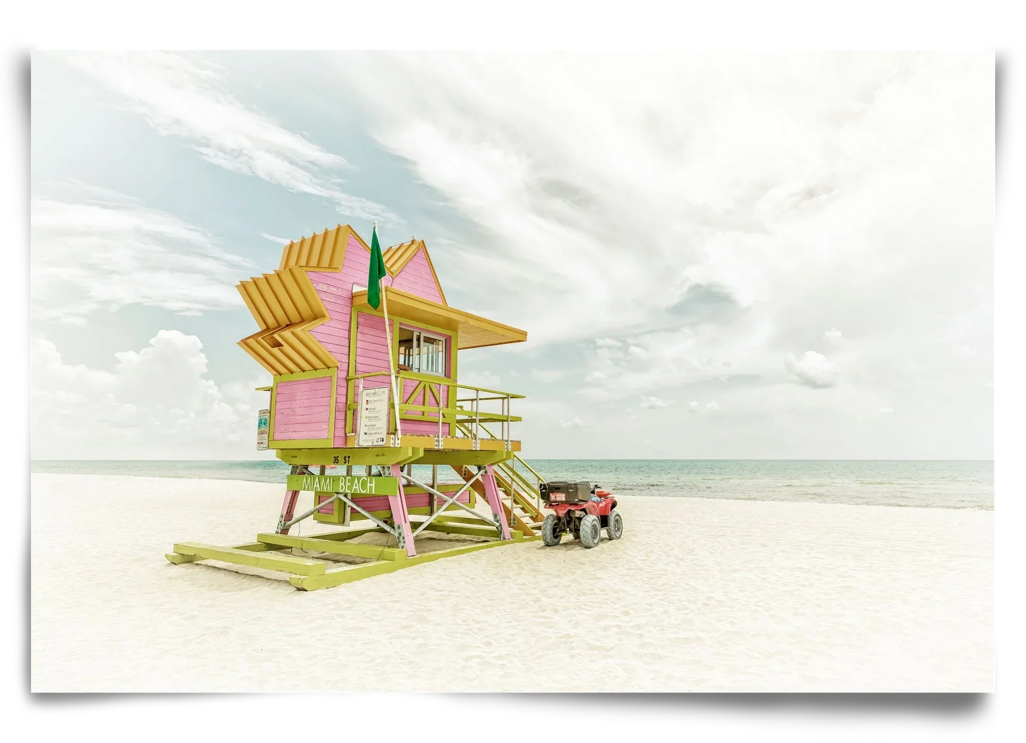 Vintage MIAMI BEACH Florida Flair - artbridge