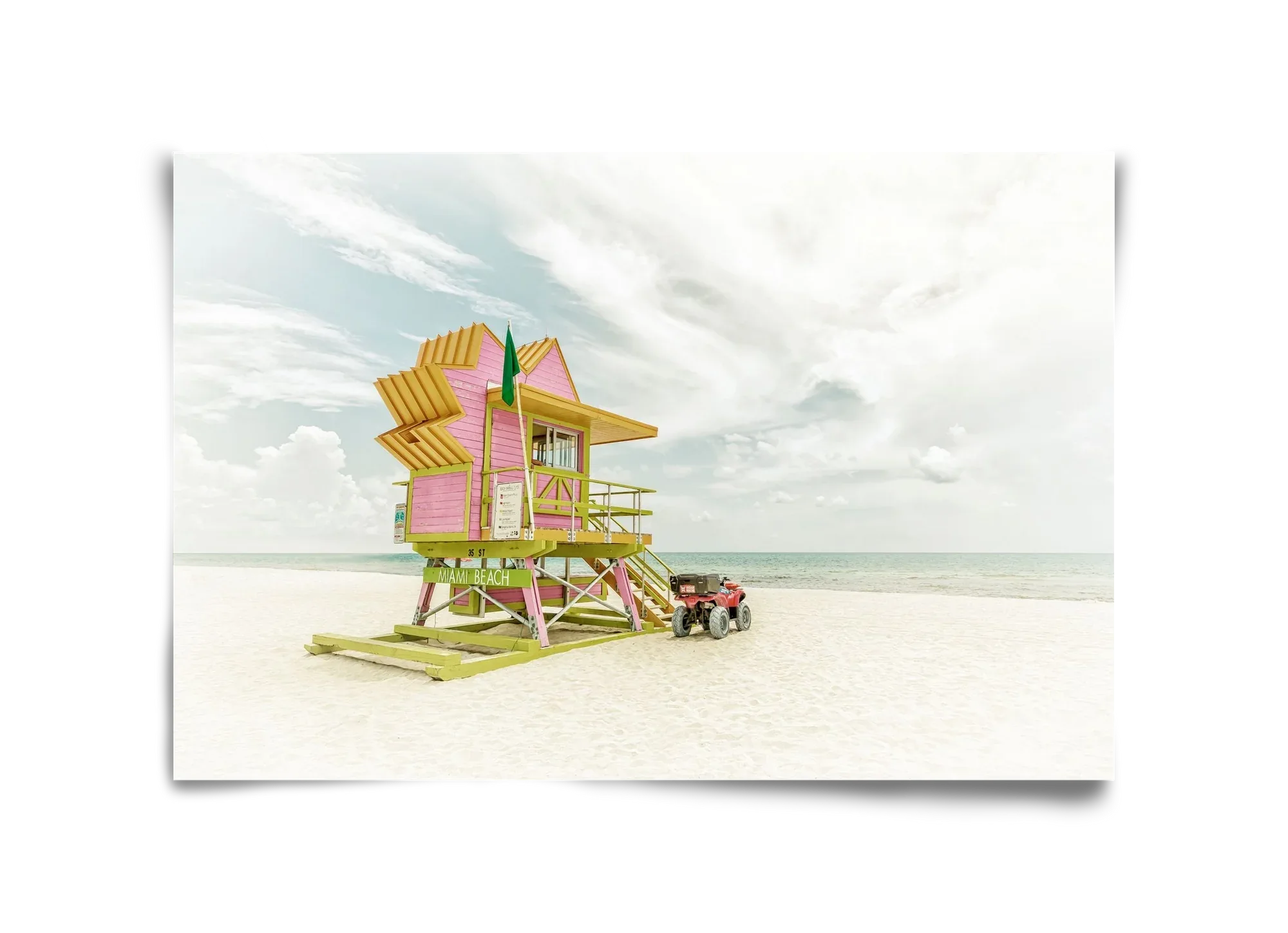 Vintage MIAMI BEACH Florida Flair - artbridge