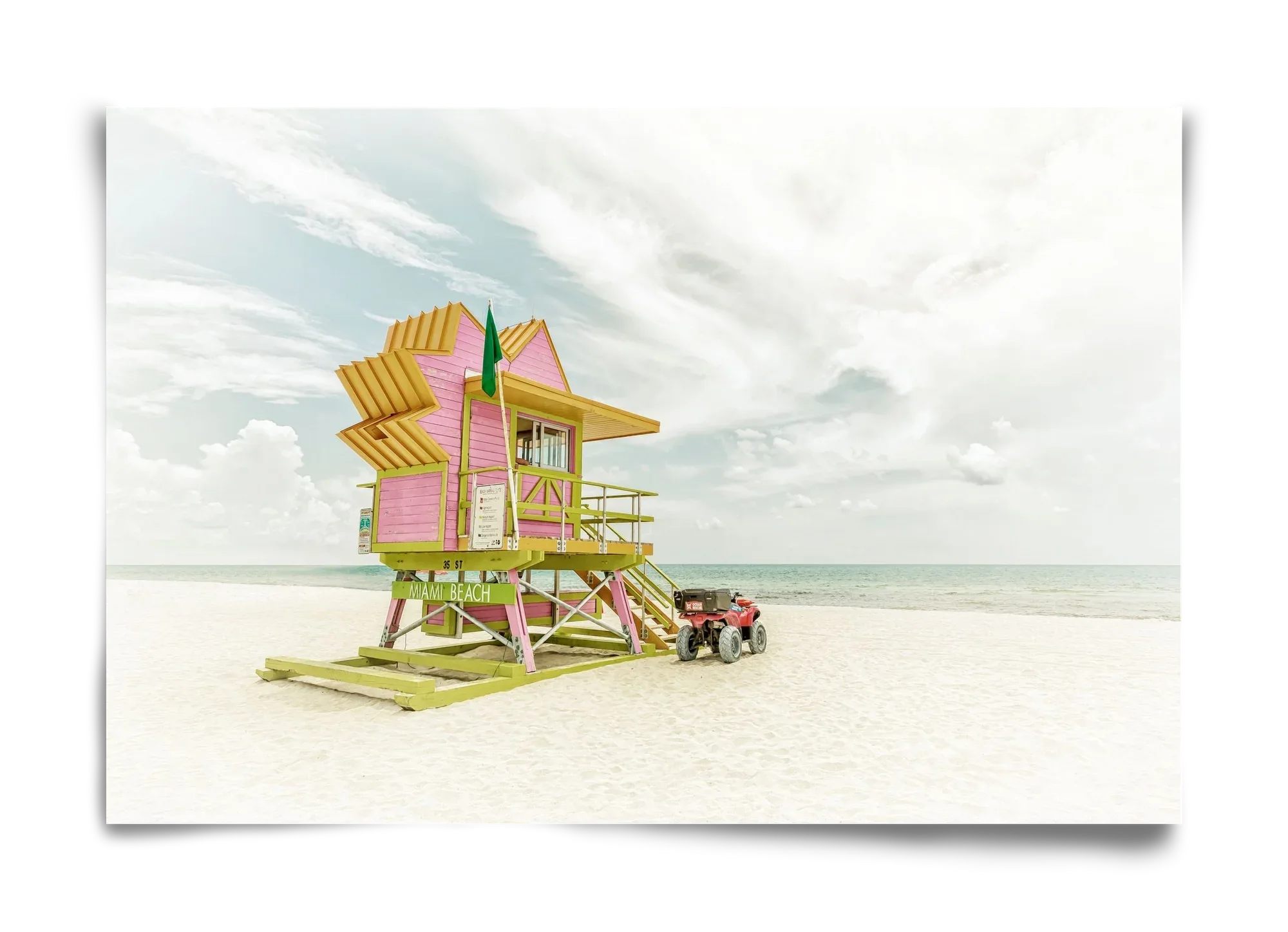 Vintage MIAMI BEACH Florida Flair - artbridge