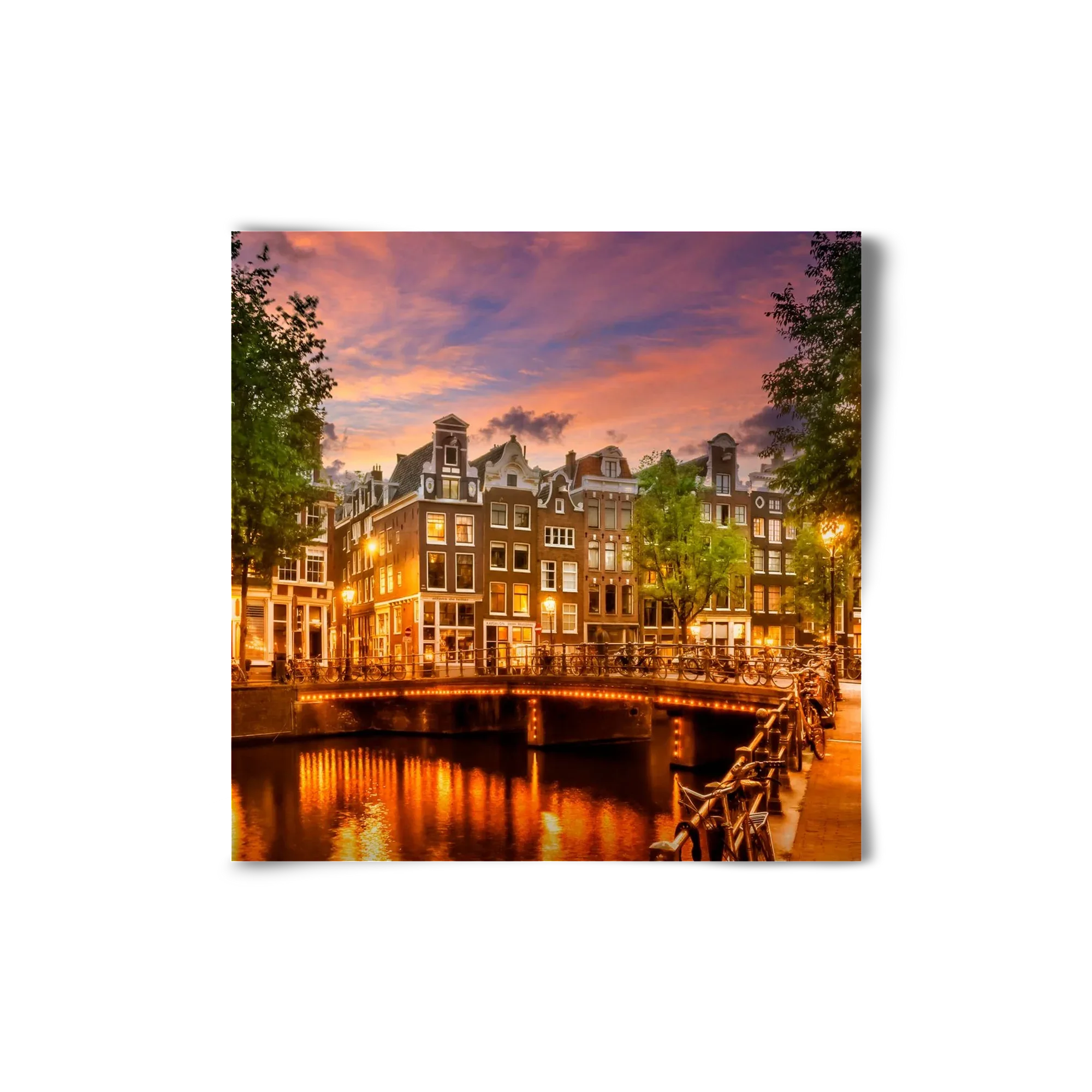 AMSTERDAM Idyllic impression from Singel - artbridge