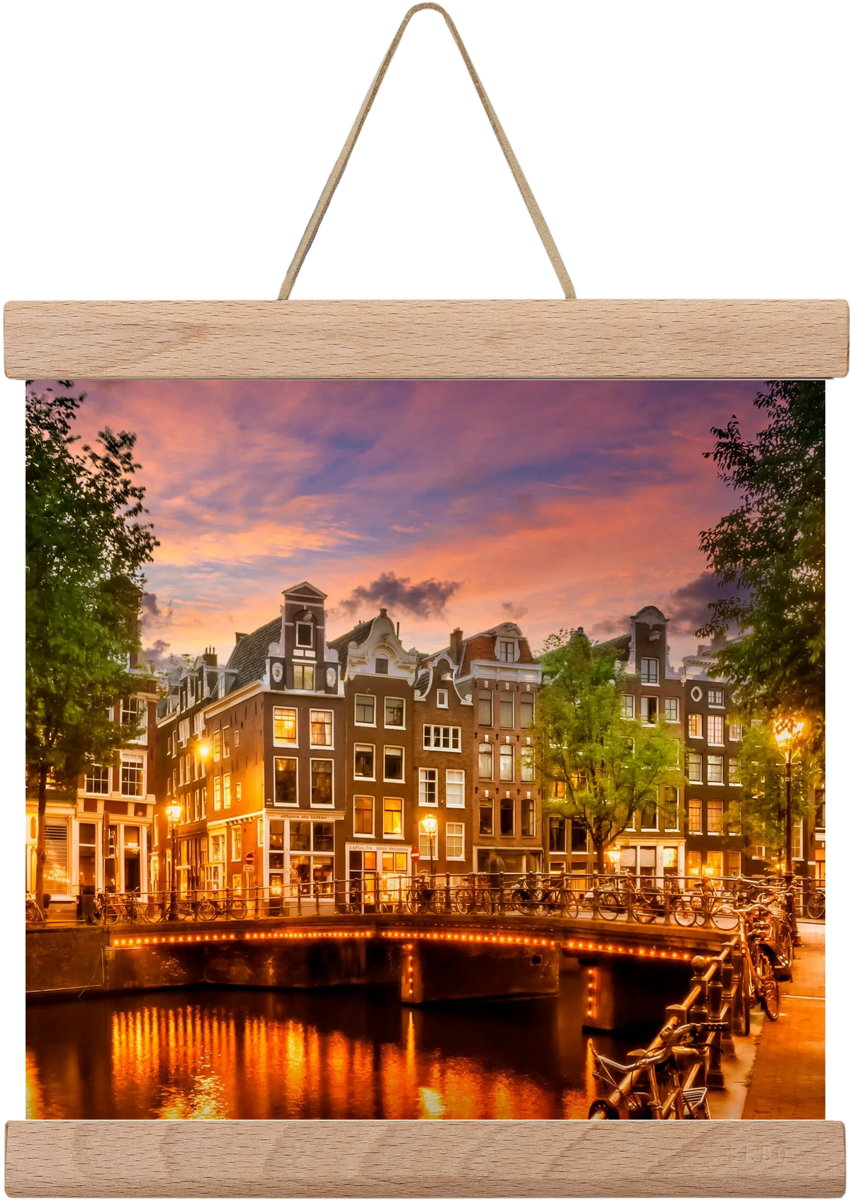 AMSTERDAM Idyllic impression from Singel - artbridge