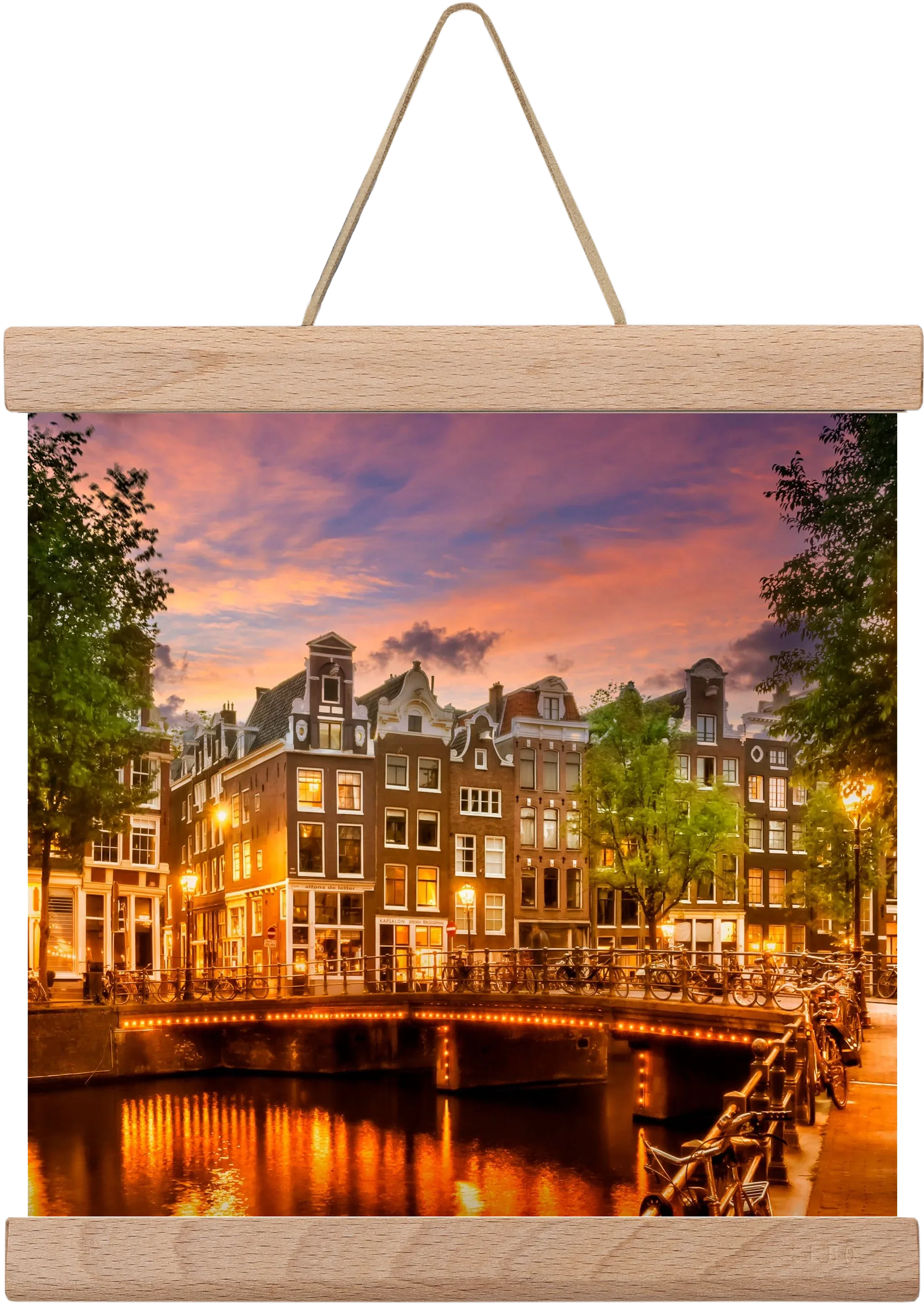 AMSTERDAM Idyllic impression from Singel - artbridge