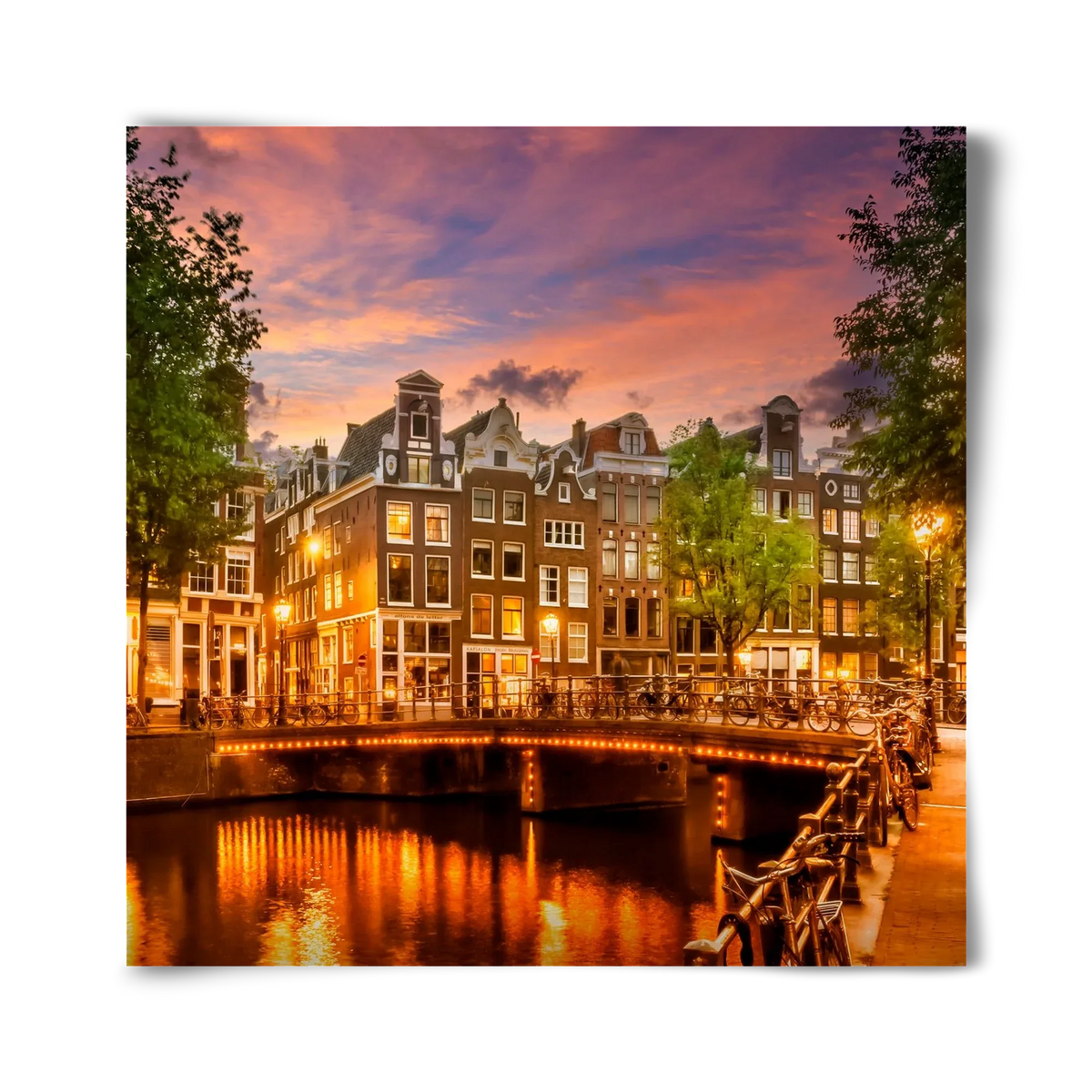AMSTERDAM Idyllic impression from Singel - artbridge