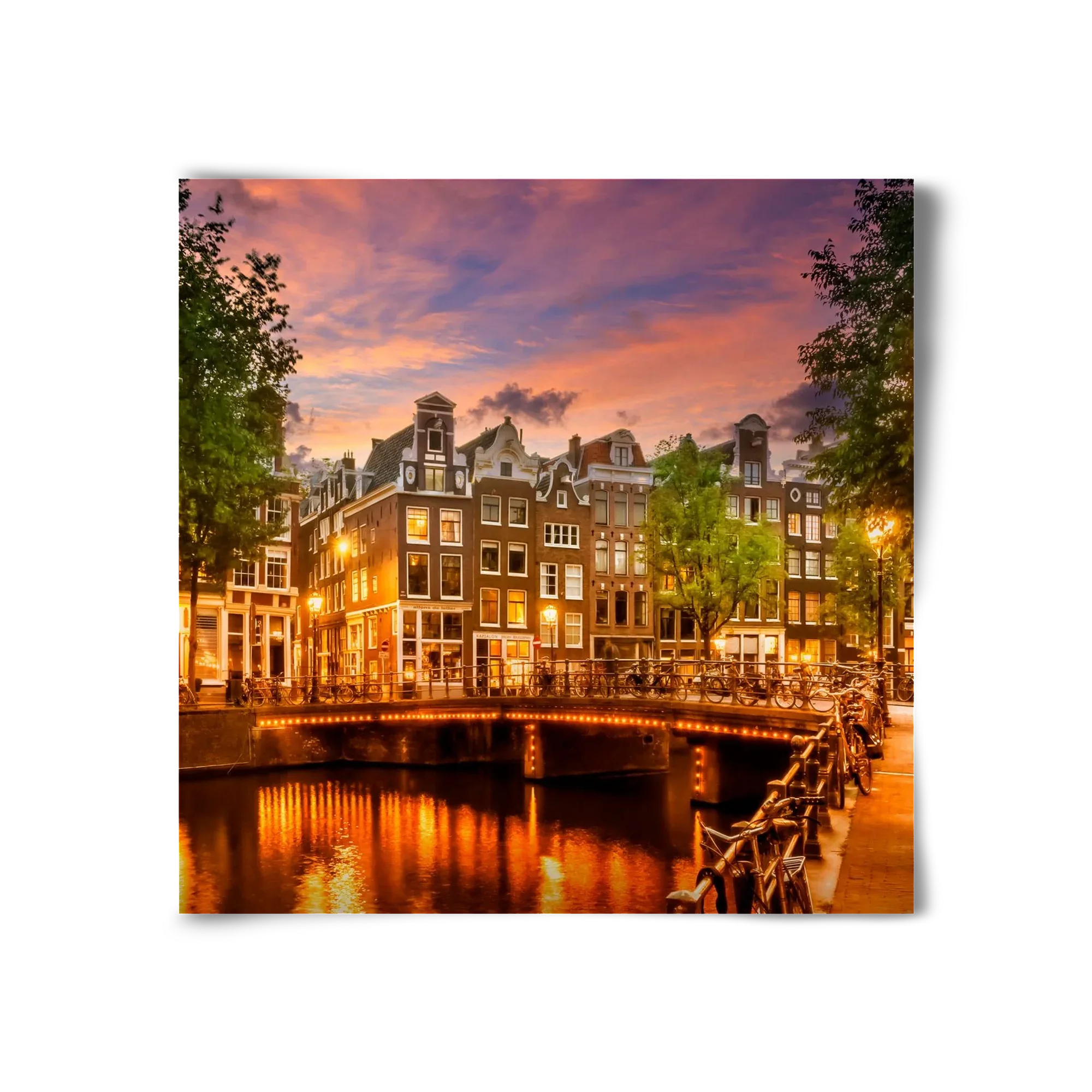 AMSTERDAM Idyllic impression from Singel - artbridge