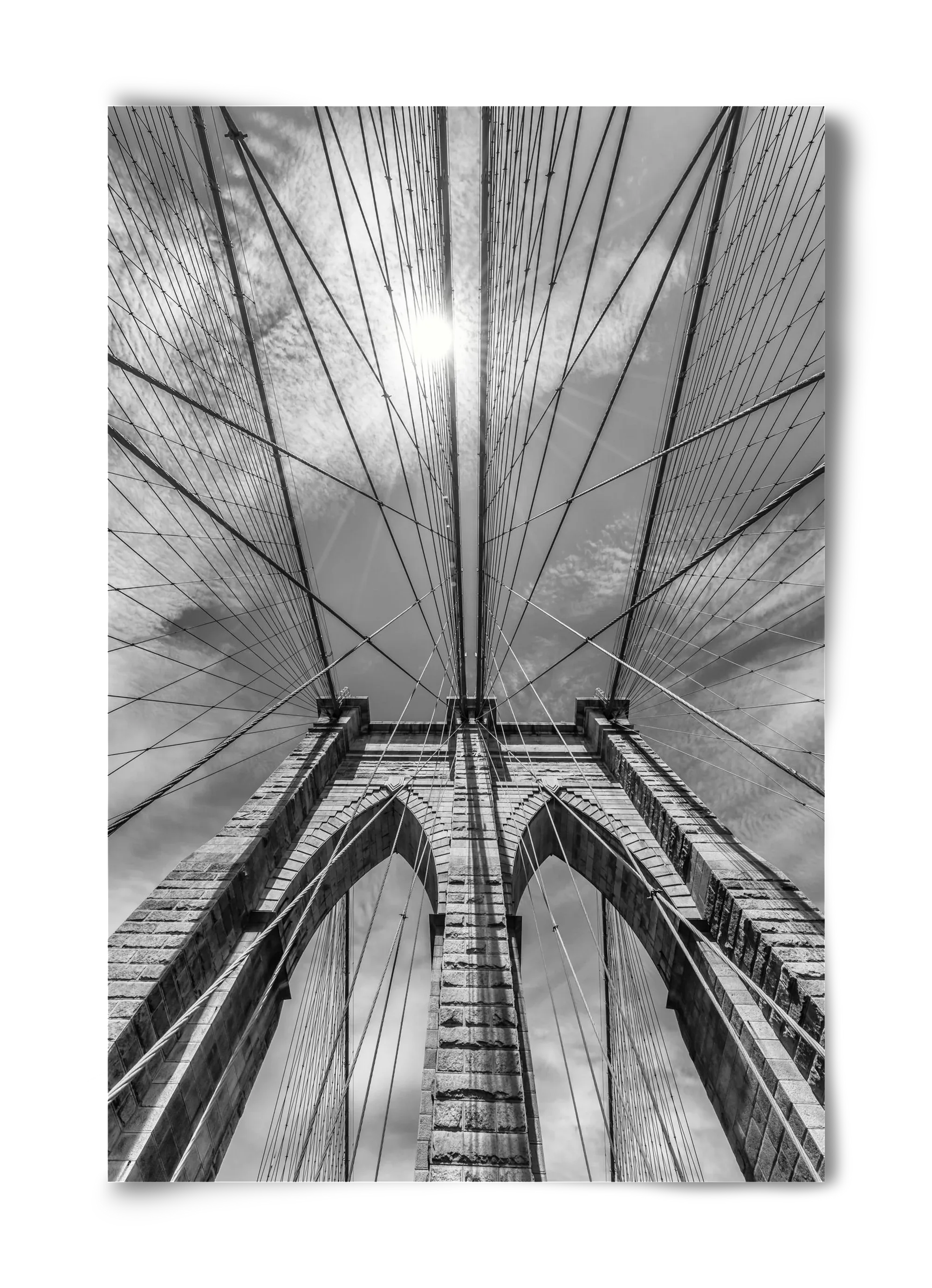 NEW YORK CITY Brooklyn Bridge in Detail - artbridge