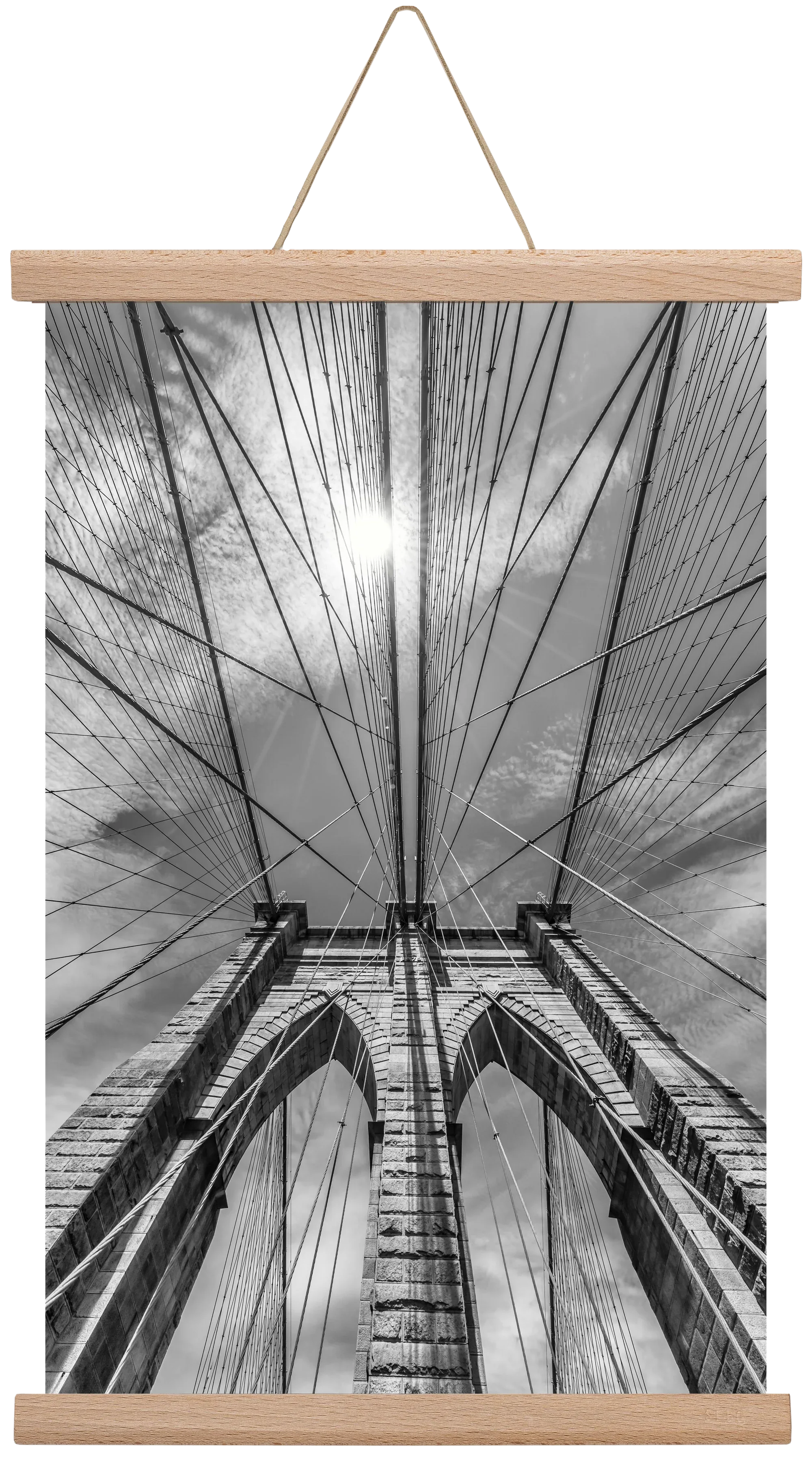 NEW YORK CITY Brooklyn Bridge in Detail - artbridge