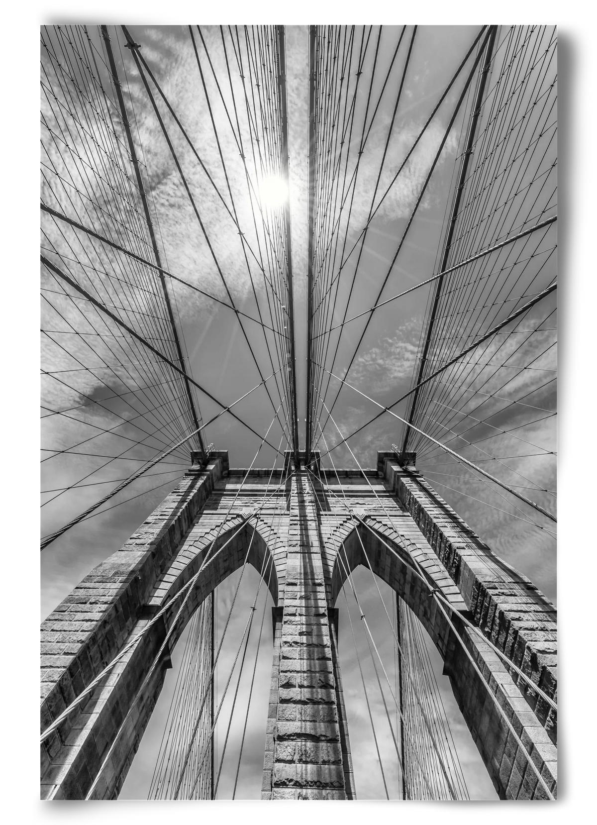 NEW YORK CITY Brooklyn Bridge in Detail - artbridge