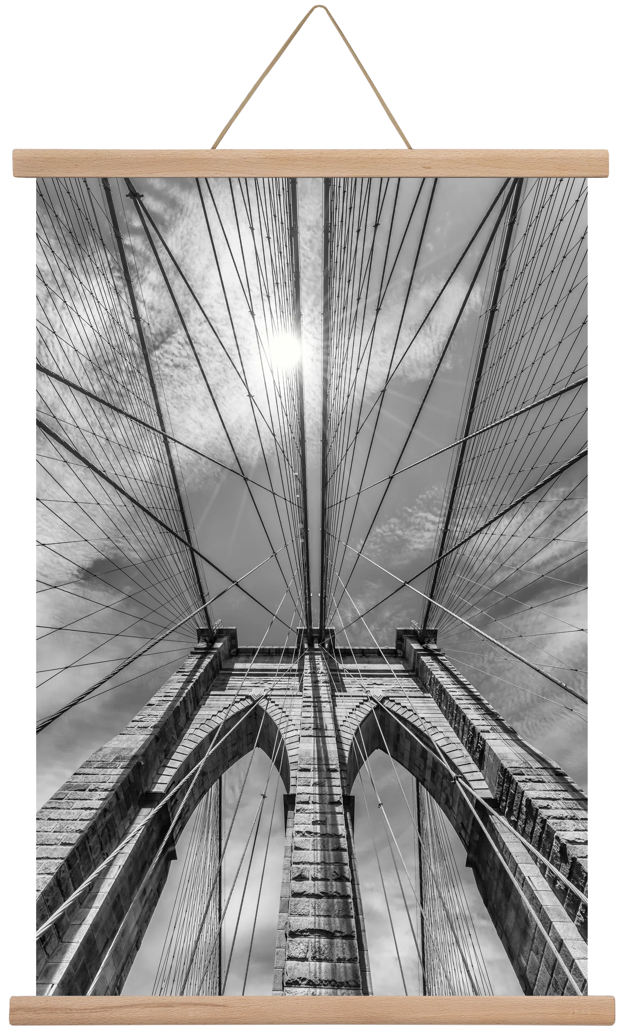 NEW YORK CITY Brooklyn Bridge in Detail - artbridge