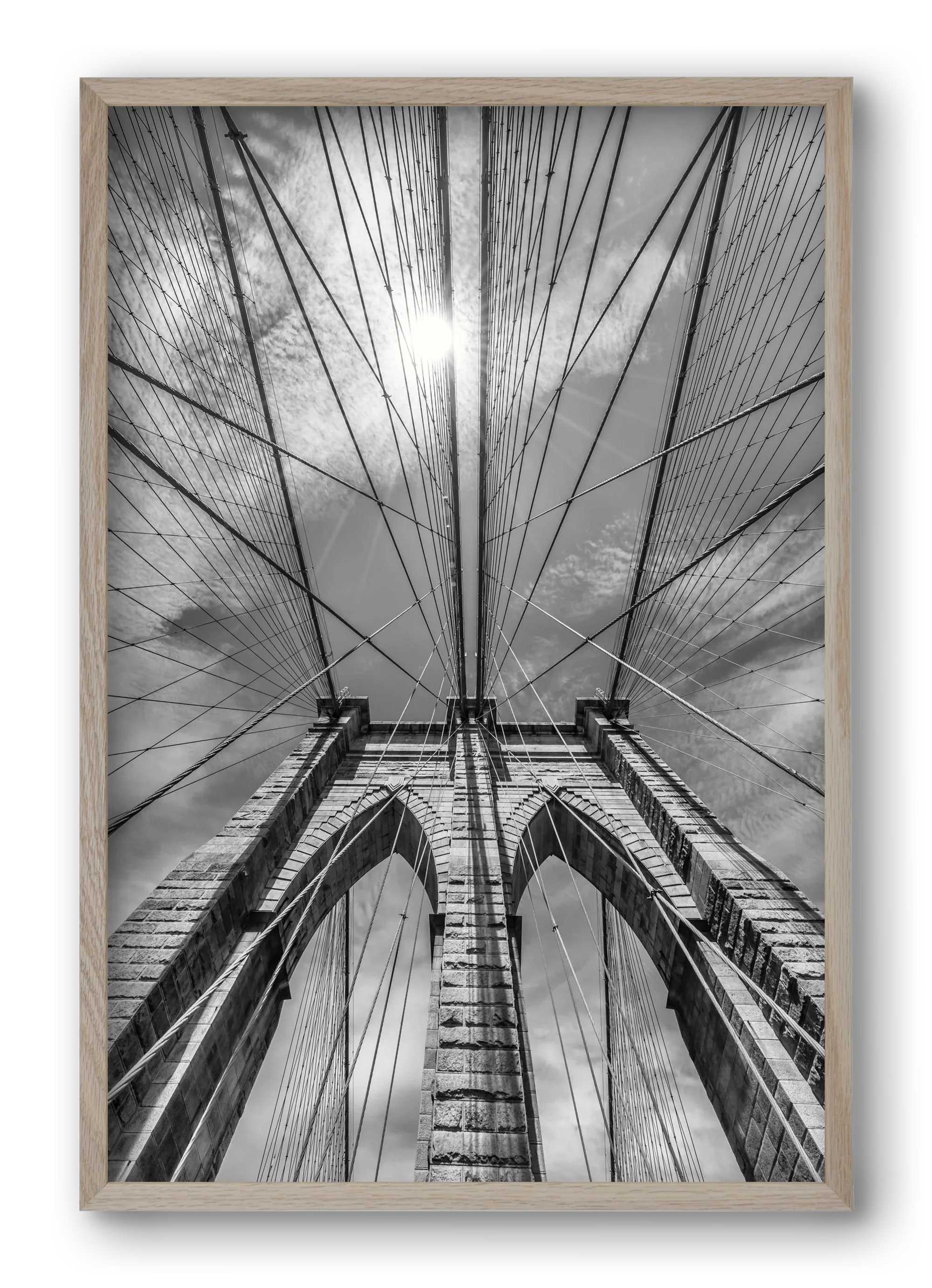 NEW YORK CITY Brooklyn Bridge in Detail - artbridge