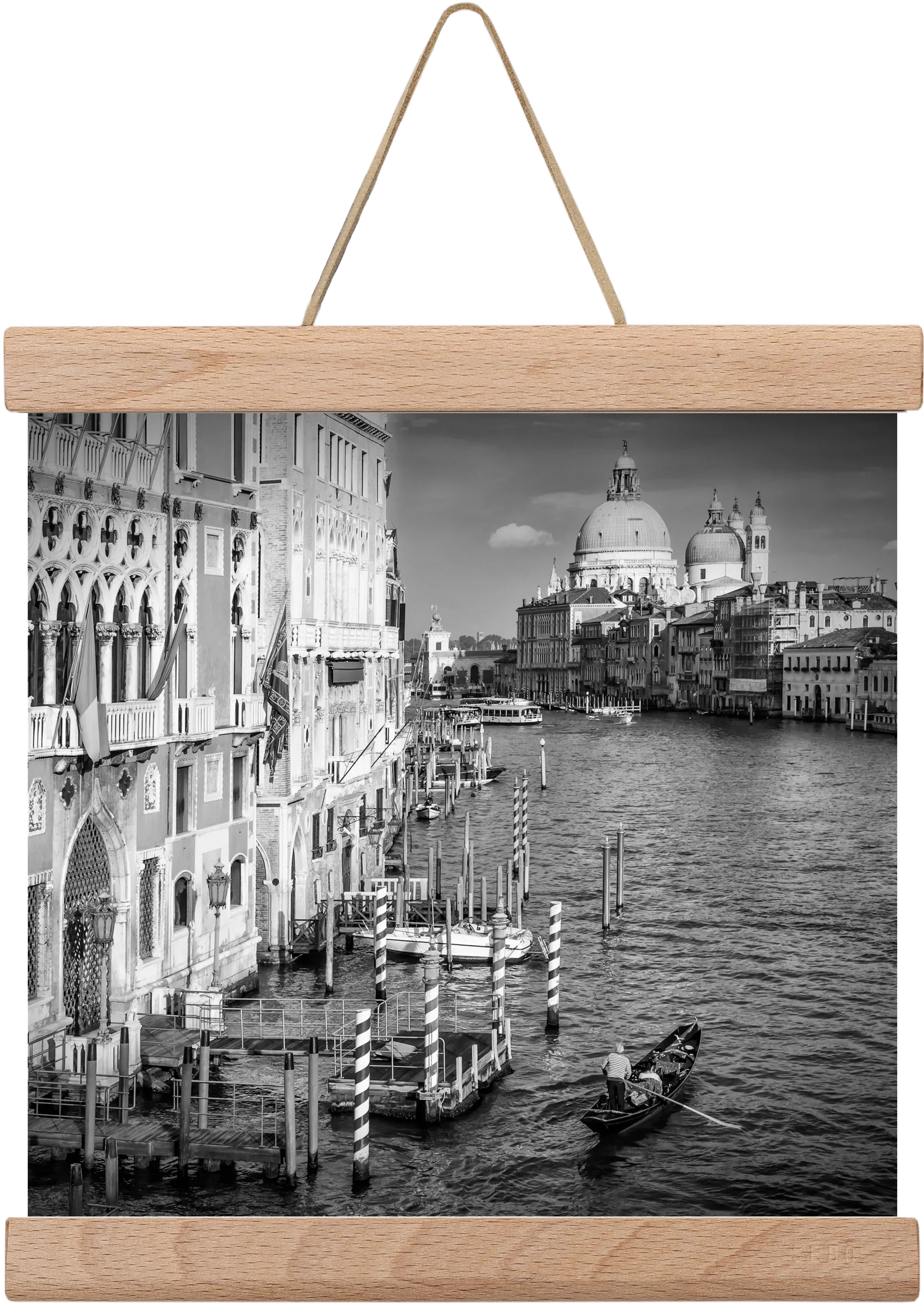 VENICE Canal Grande & Santa Maria della Salute | Monochrome - artbridge