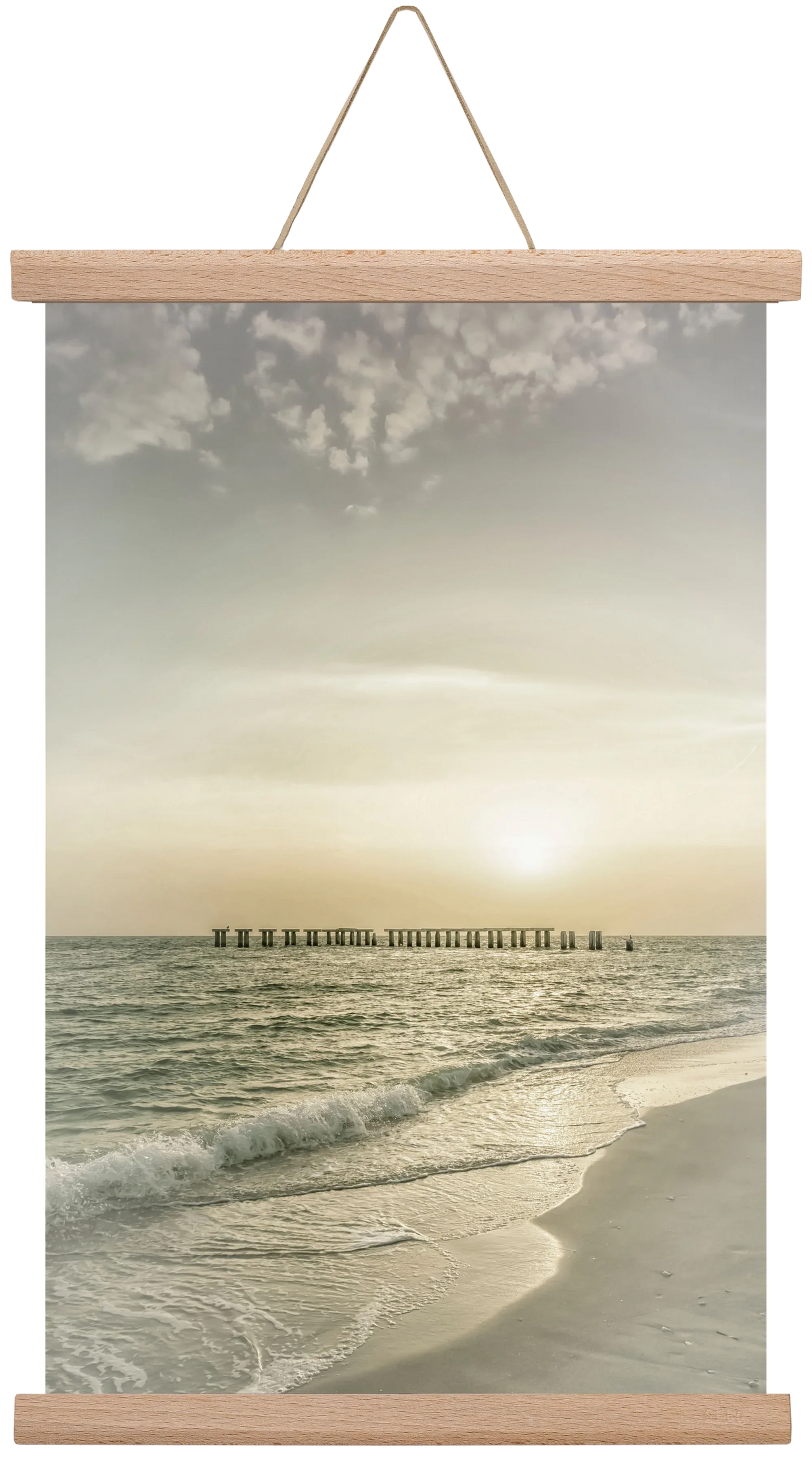 Gasparilla Island Sunset | Vintage - artbridge