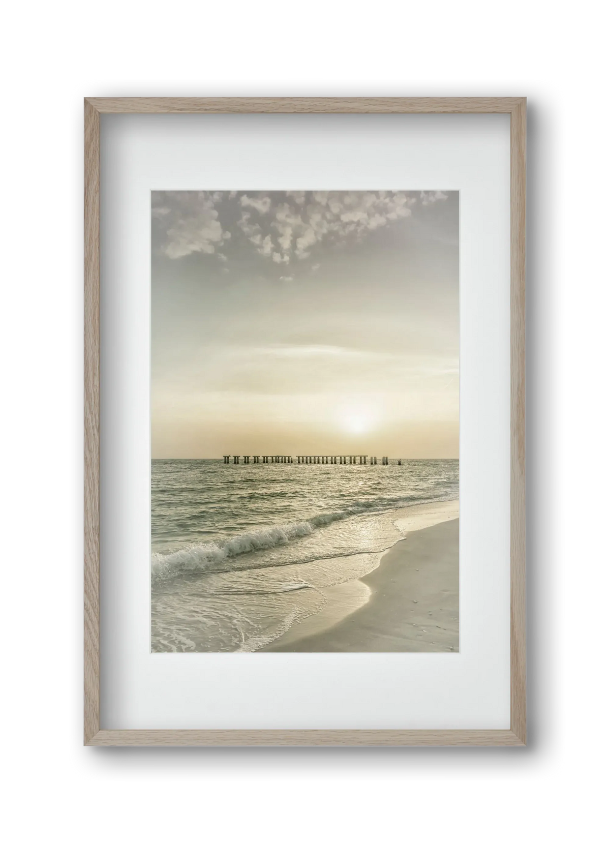 Gasparilla Island Sunset | Vintage - artbridge