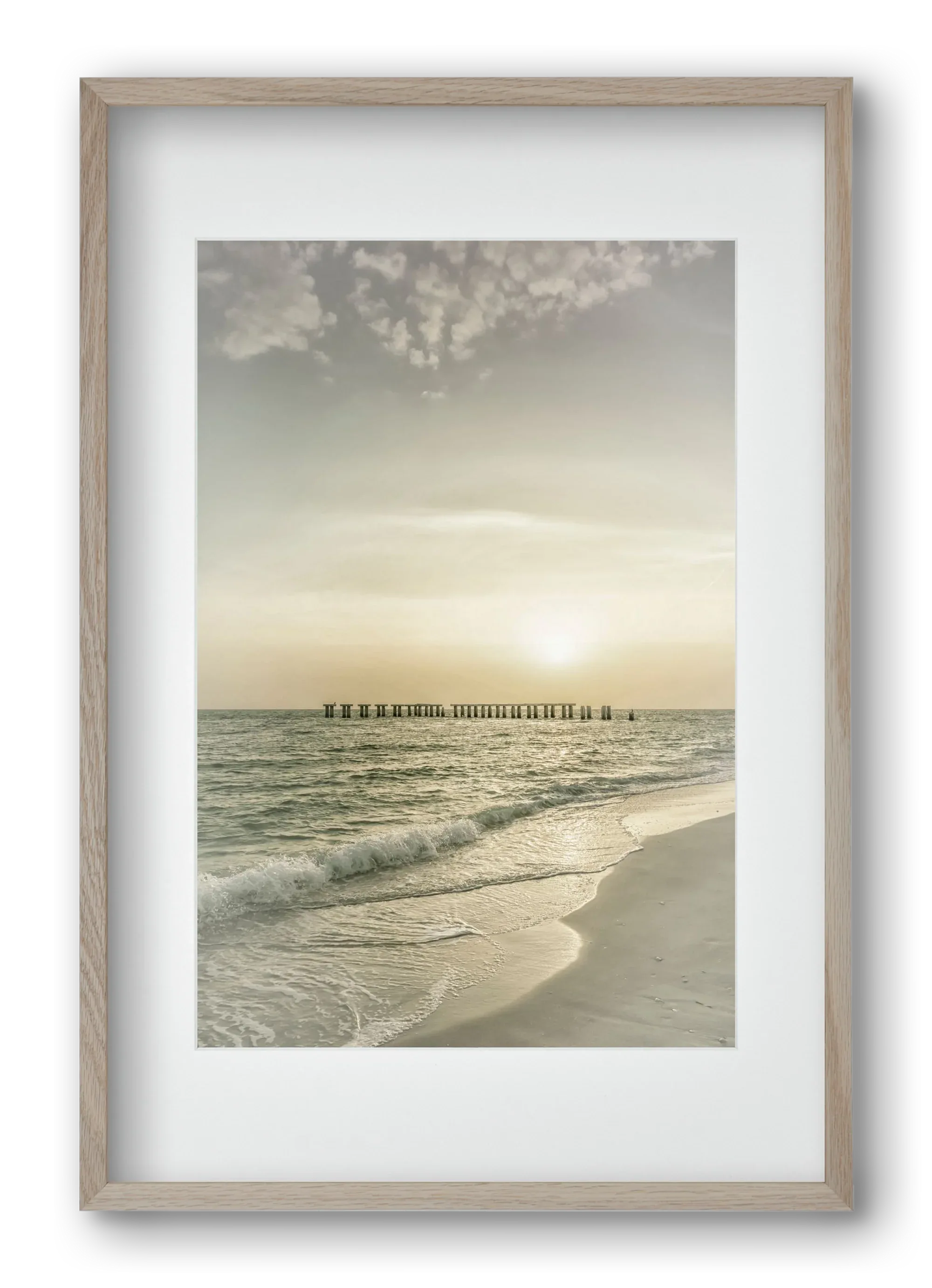 Gasparilla Island Sunset | Vintage - artbridge