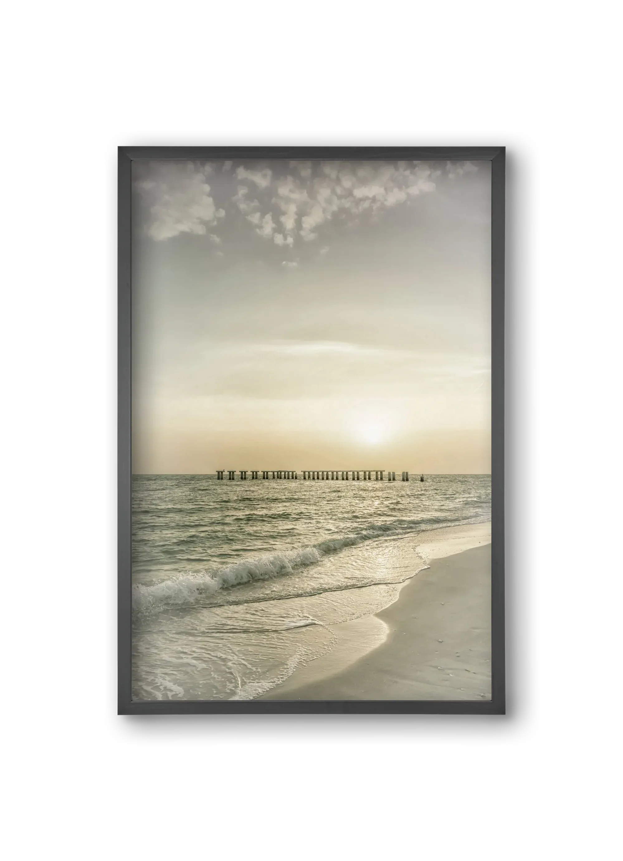 Gasparilla Island Sunset | Vintage - artbridge