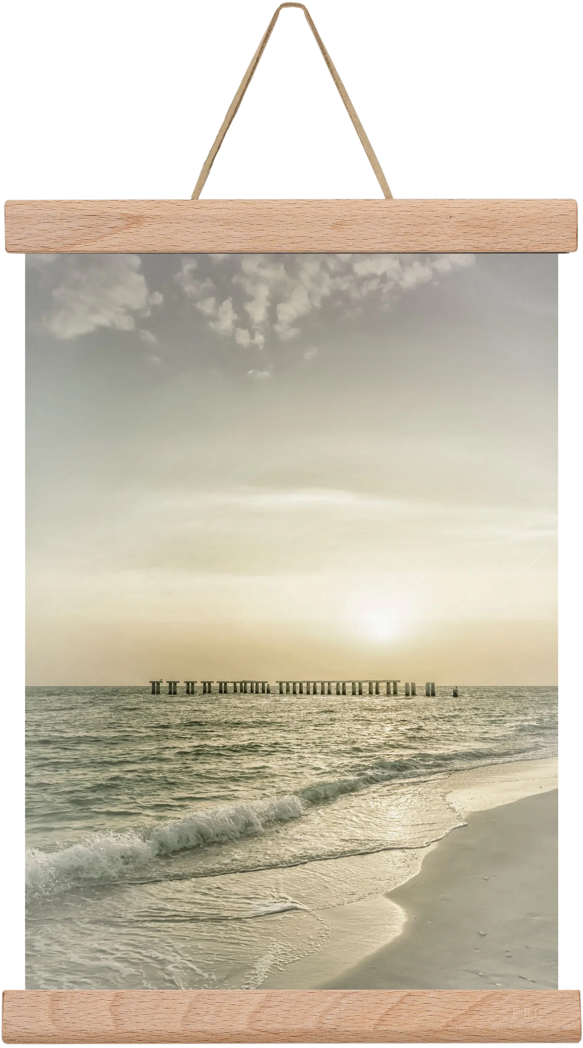 Gasparilla Island Sunset | Vintage - artbridge