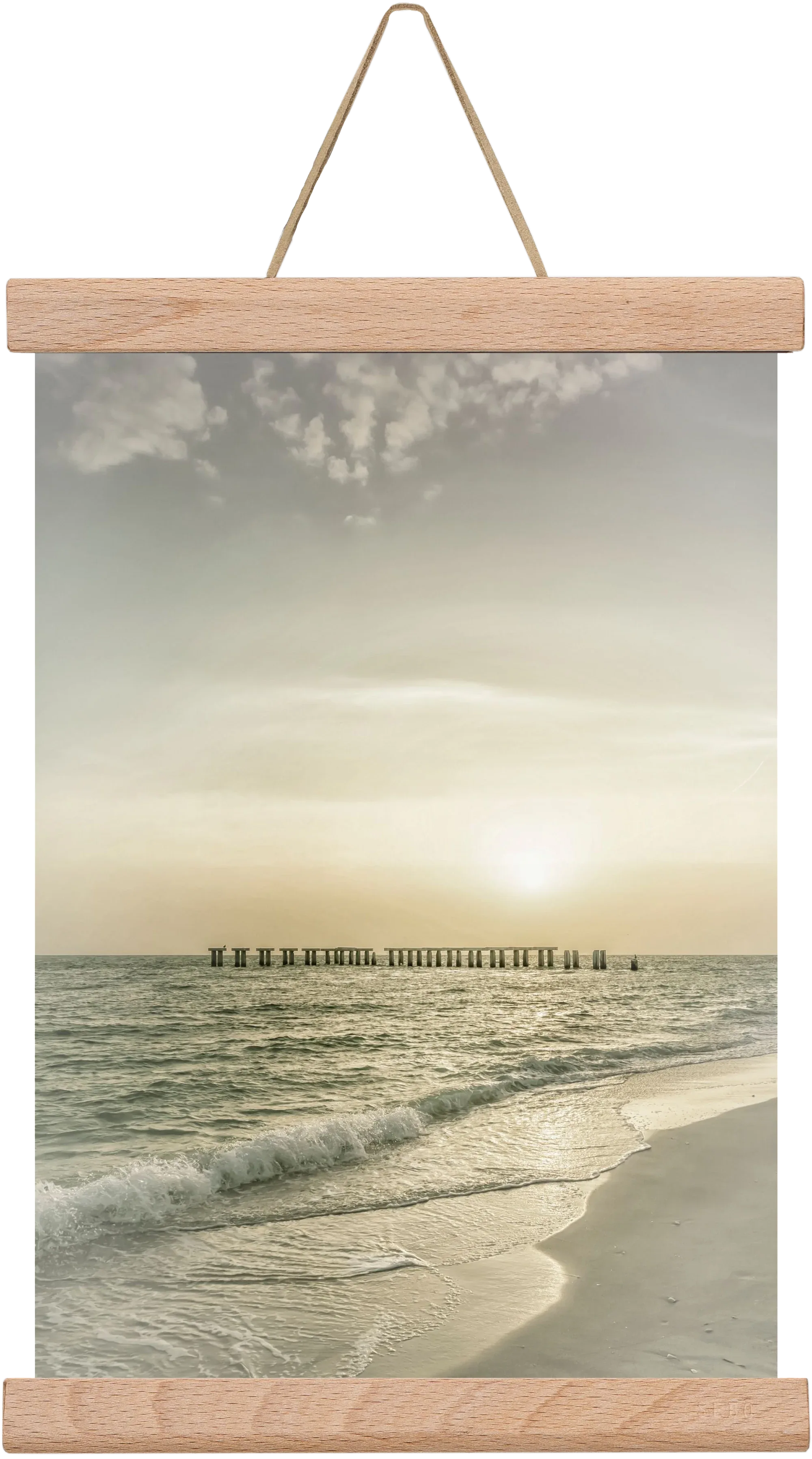 Gasparilla Island Sunset | Vintage - artbridge