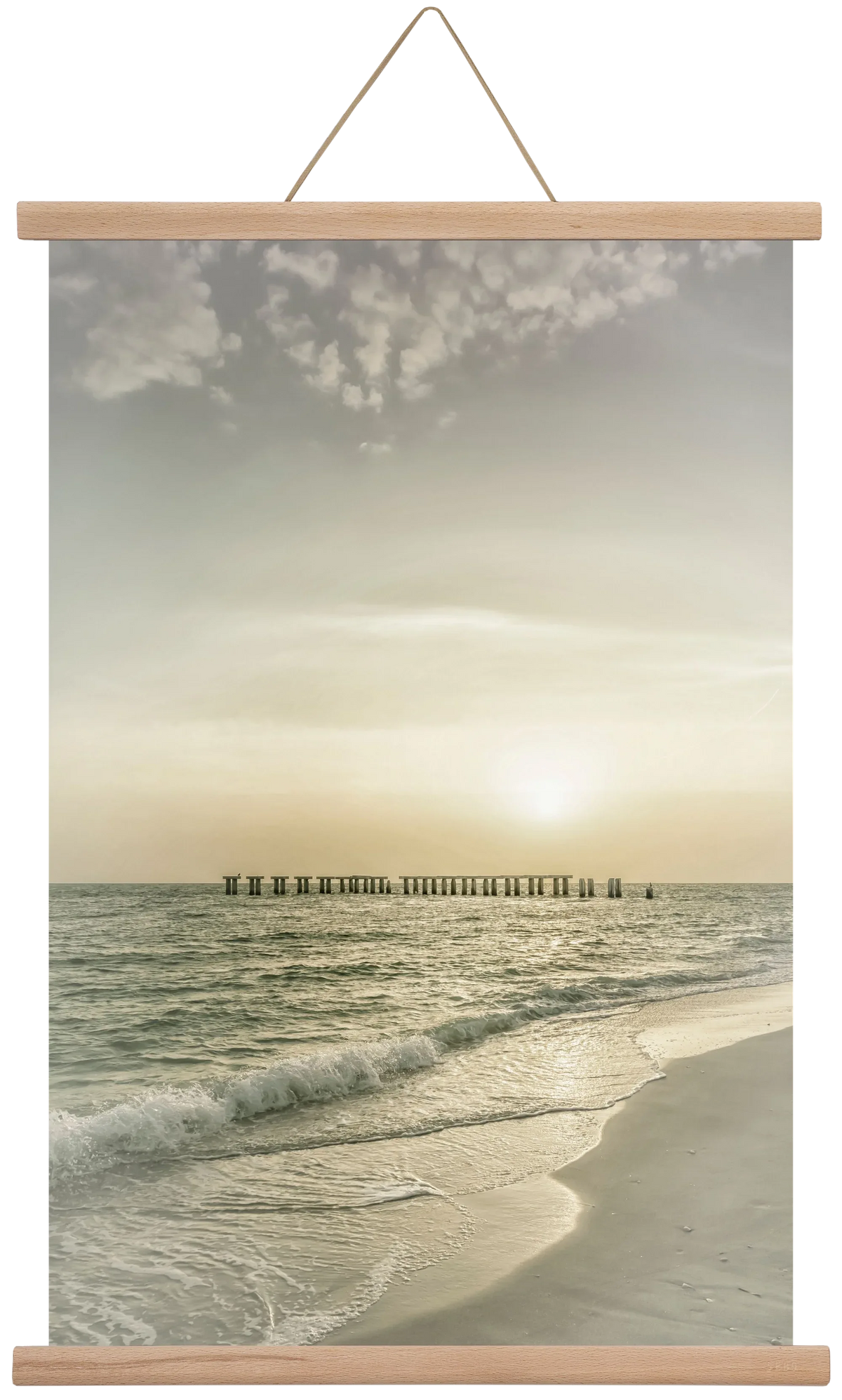 Gasparilla Island Sunset | Vintage - artbridge