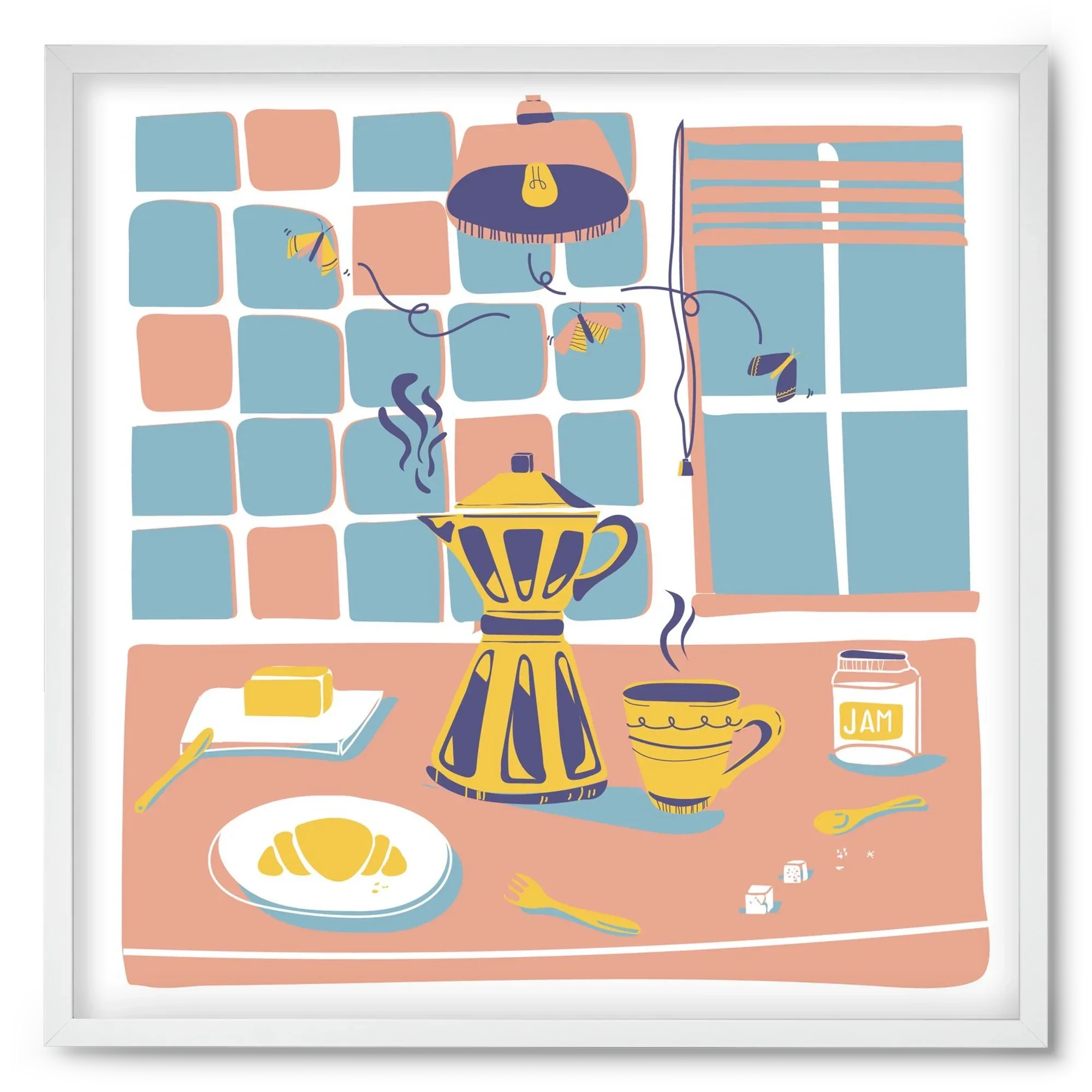 Pastel Breakfast - artbridge