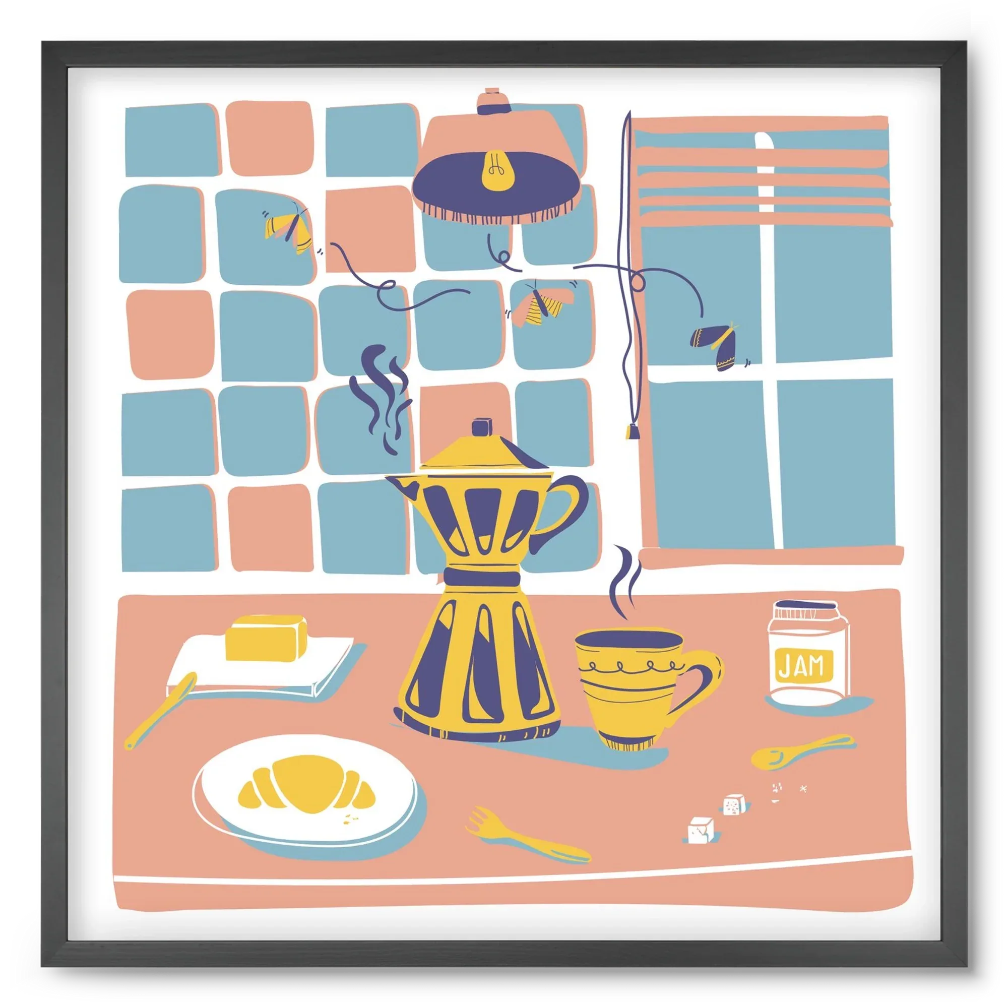 Pastel Breakfast - artbridge