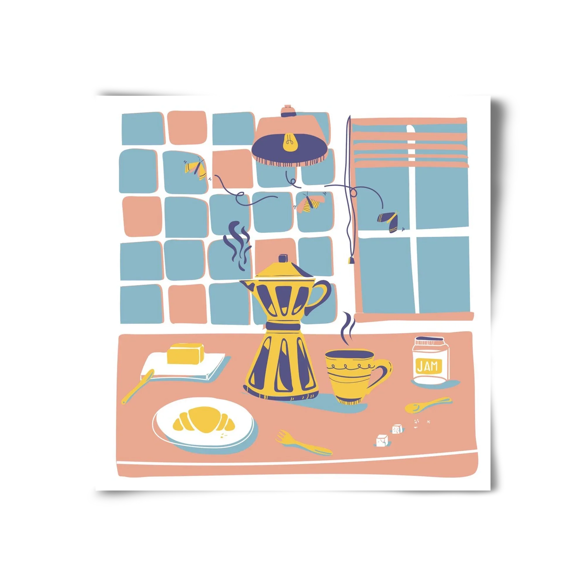 Pastel Breakfast - artbridge