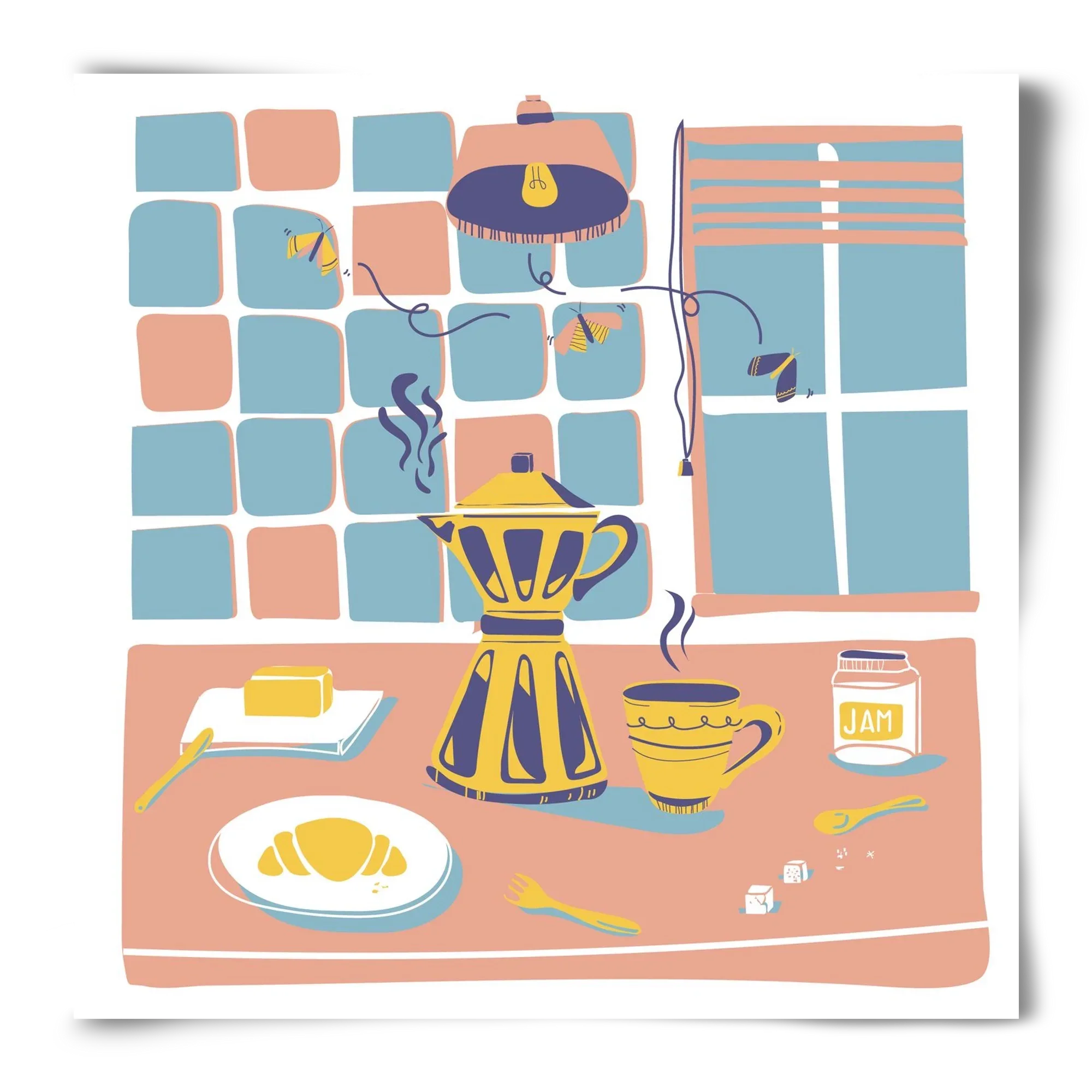 Pastel Breakfast - artbridge