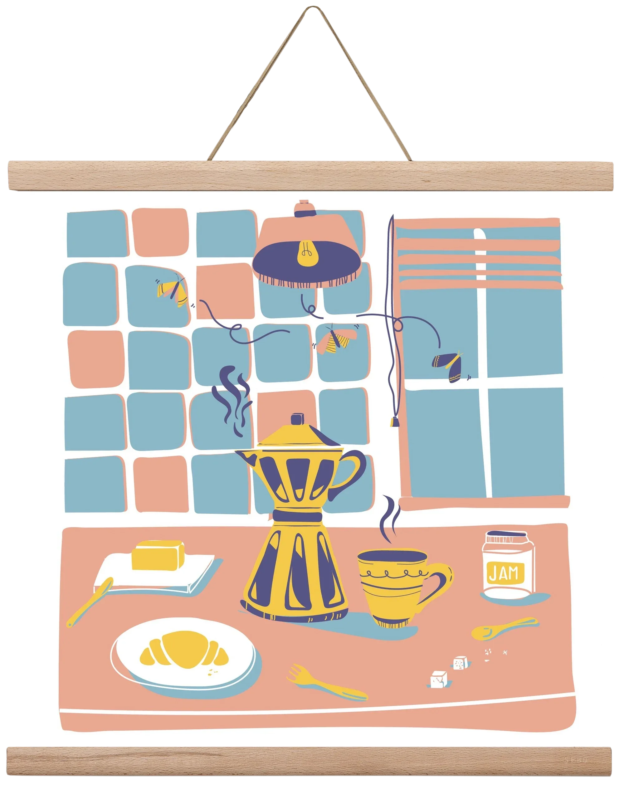 Pastel Breakfast - artbridge