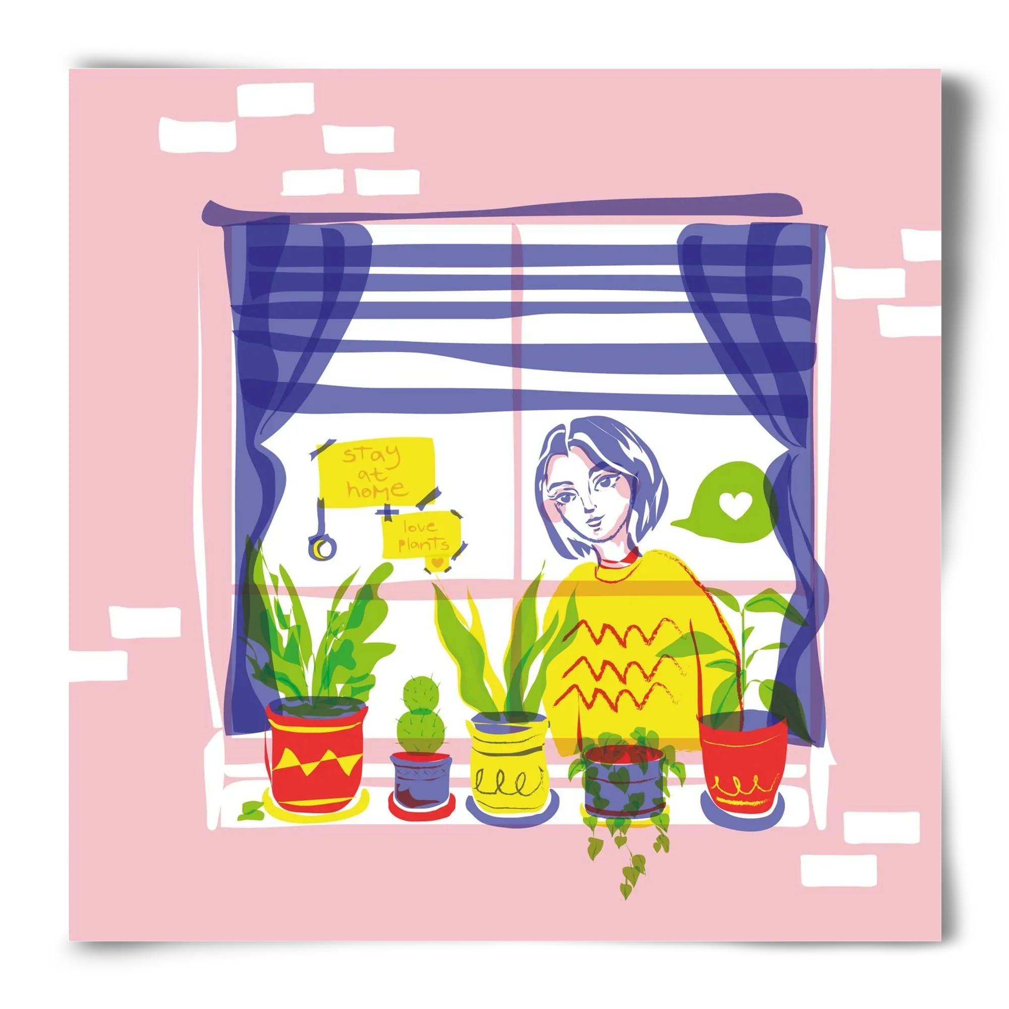 STAY AT HOME & LOVE YOUR PLANTS - artbridge